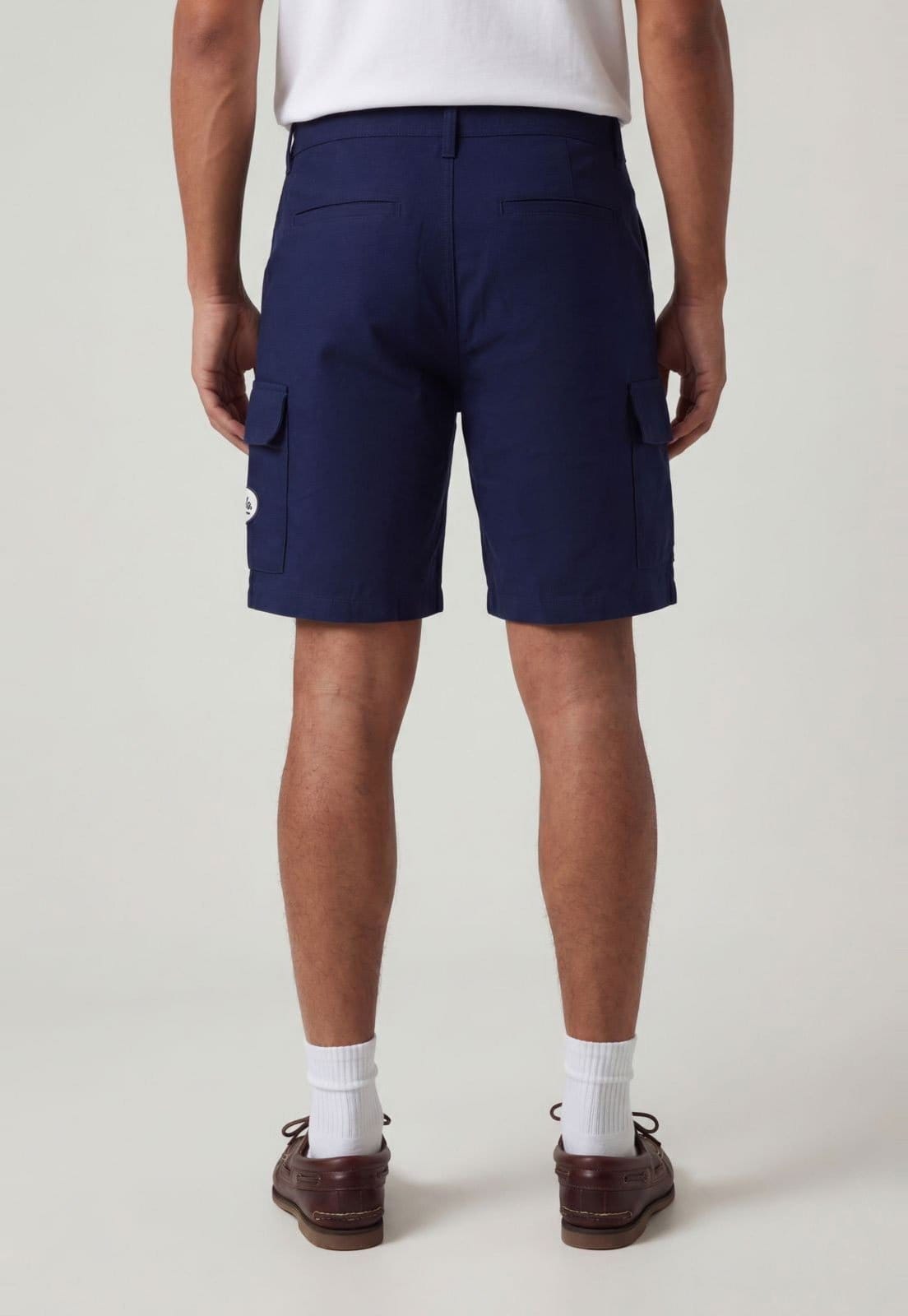 Vista 2 Bermuda Masculina Colcci Cargo Comfy Colcci azul marinho