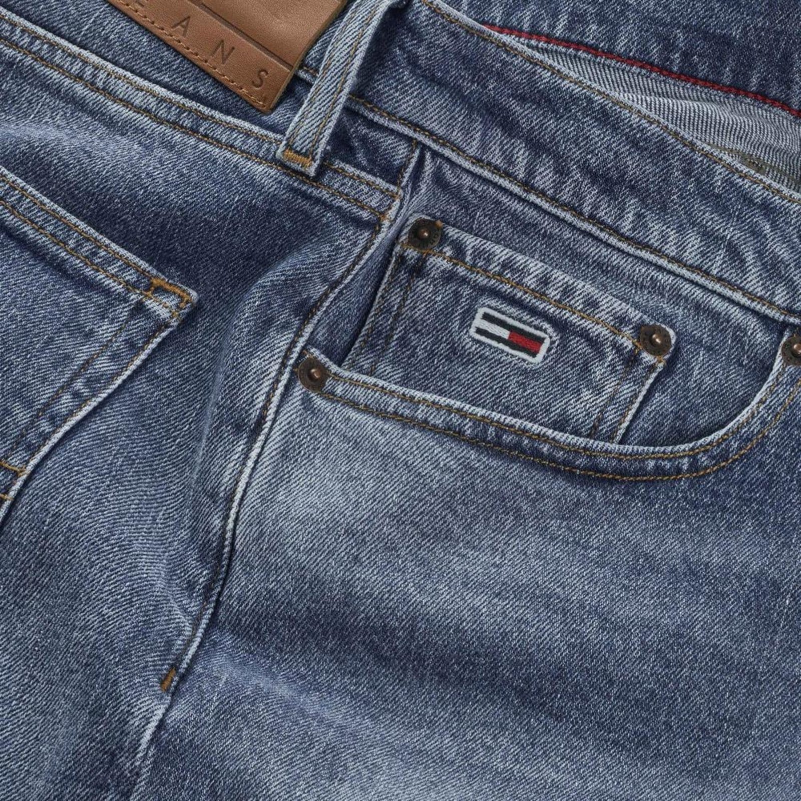 Vista 2 Calça Jeans Isaac Relaxed Tommy Jeans - 38 Tommy Jeans azul