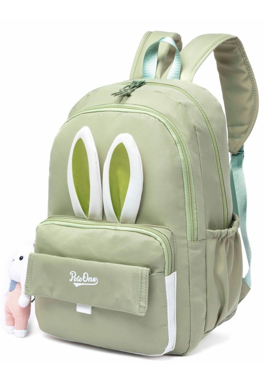 Vista 2 Mochila Feminina Polo One De Costas Espaçosa Coelho Polo One verde oliva