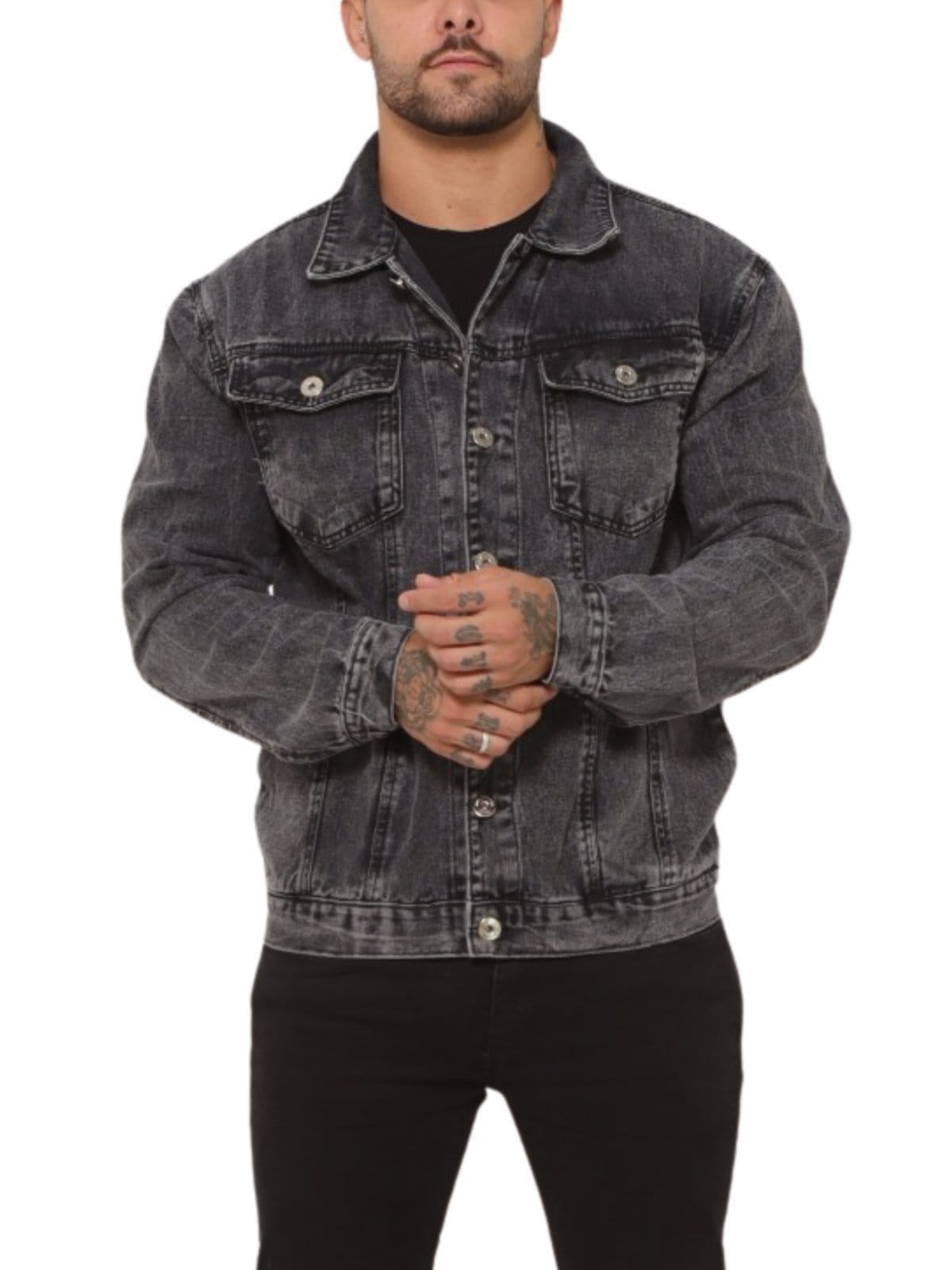 Jaqueta Masculina Jeans Light Escuro