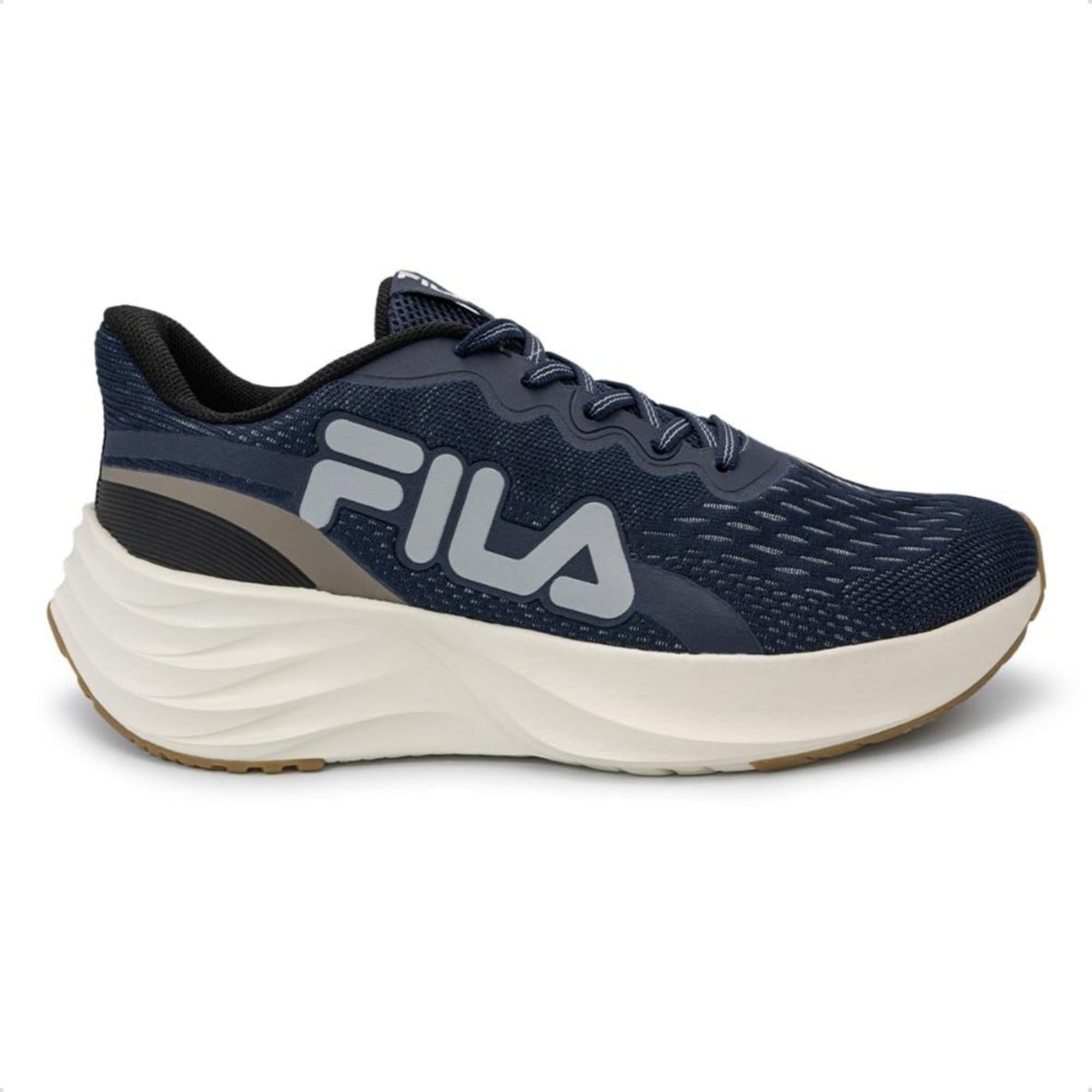Vista principal Tênis Fila Masculino Racer Comet 2 Corrida Fila cinza