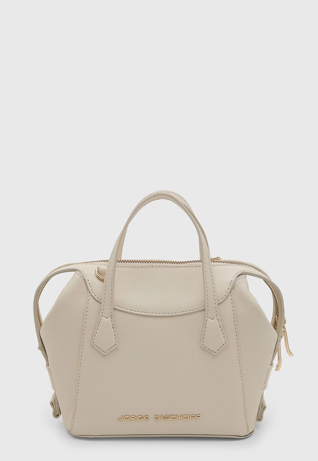 Bolsa Feminina Jorge Bischoff Média Off-White