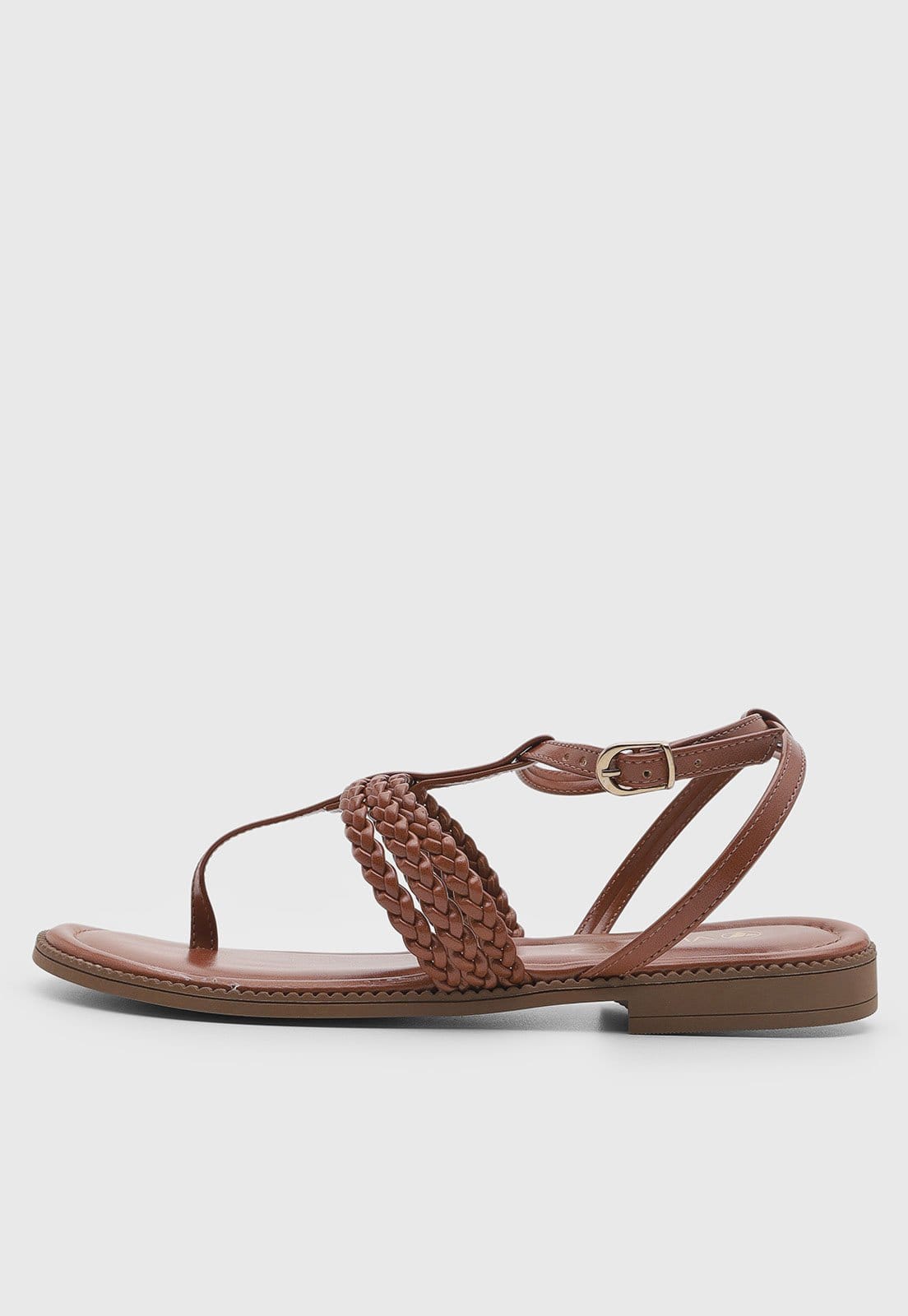 Rasteira Feminina VIA UNO Trançada