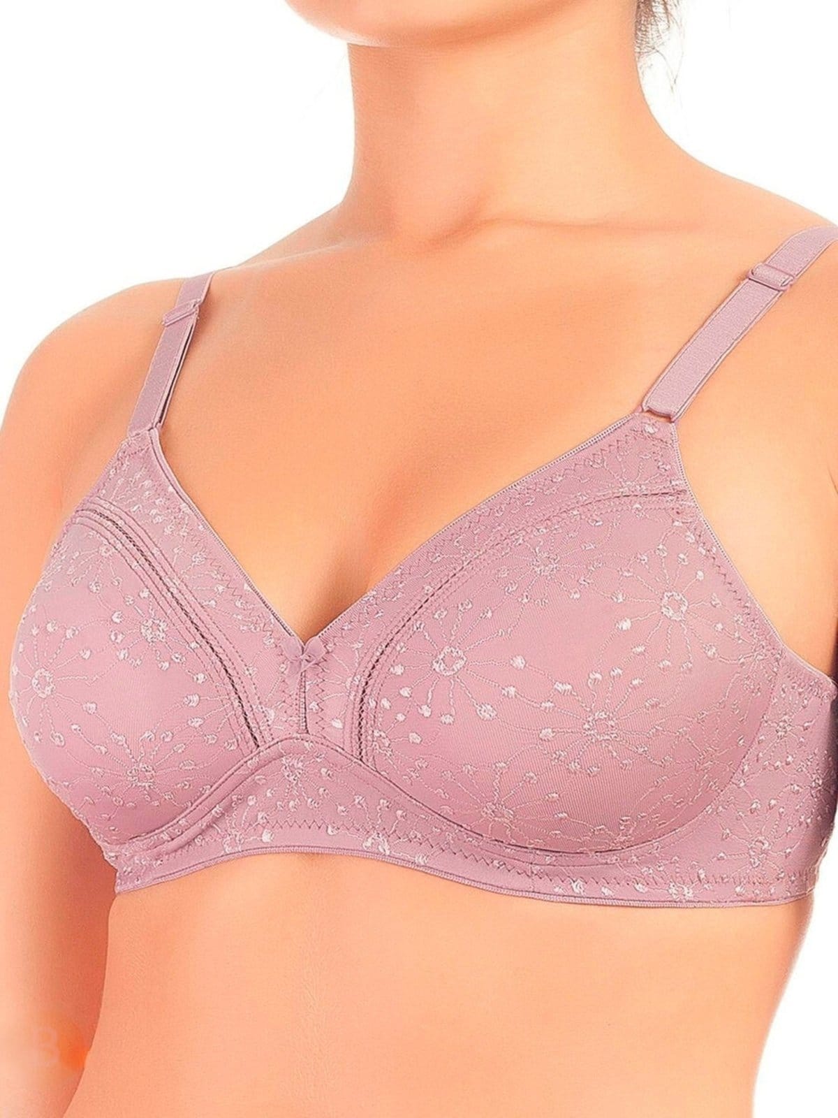 Vista principal Sutiã sem Aro e sem Bojo Duloren 111743 Taça B Duloren roxo