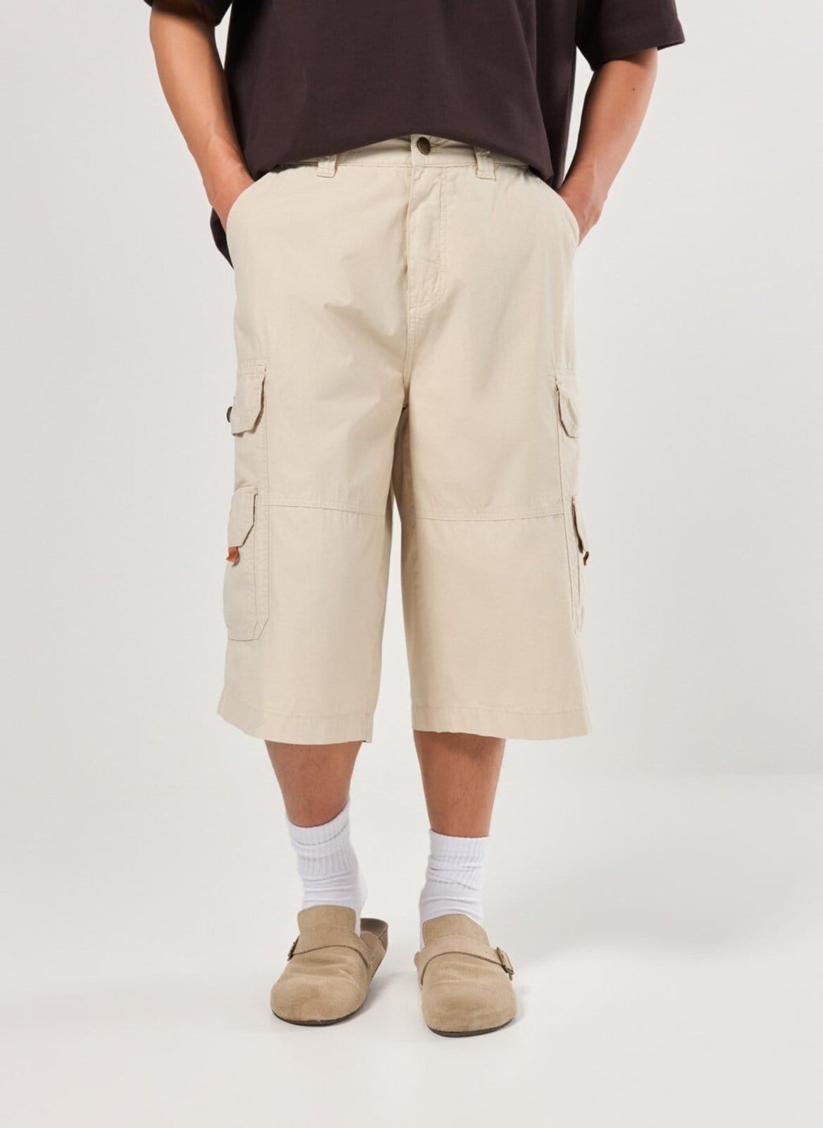 Vista 2 Jorts Sarja Bolsos Cargo Youcom bege