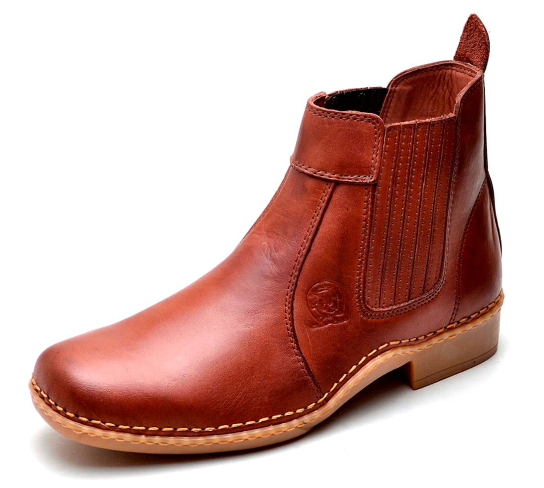 Vista principal Bota Clube do Sapato de Franca Premium Vivare Havana Clube do Sapato de Franca marrom