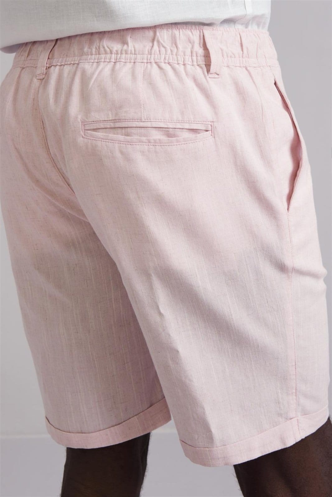 Vista 2 HIGHSTIL Bermuda Relax Linen Blend Claro HIGHSTIL rosa