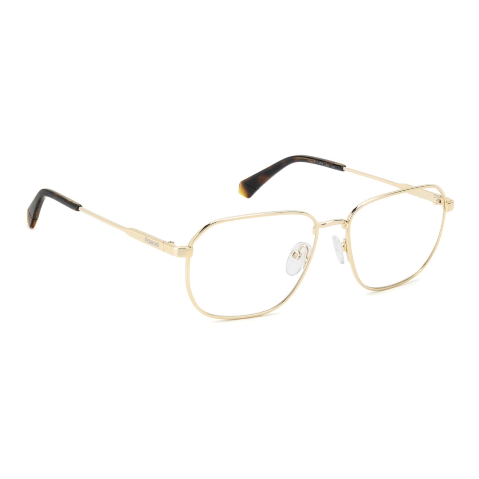 Vista 2 Armação de Óculos Polaroid Pld D538 J5G Polaroid dourado