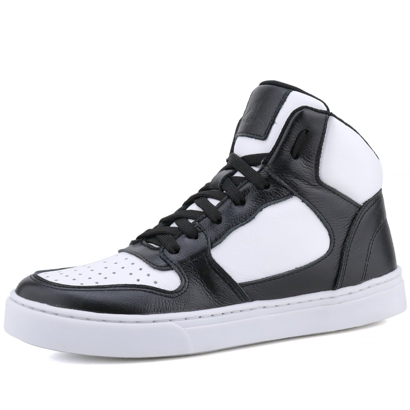 Vista principal Bota Sneaker Mr. Gutt Casual com Mr. Gutt branco/preto