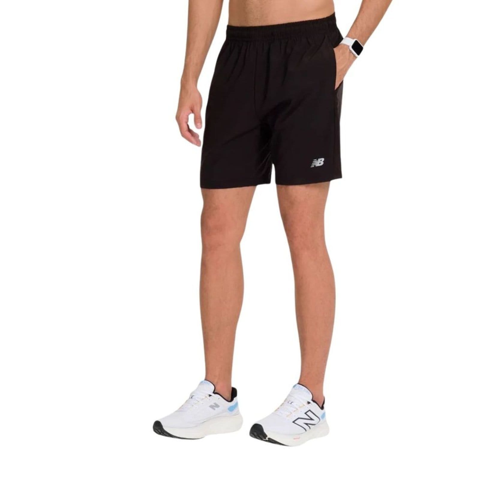 Vista 2 Bermuda Masculina Curta New Balance Sport Essentials 7 Preta New Balance preto