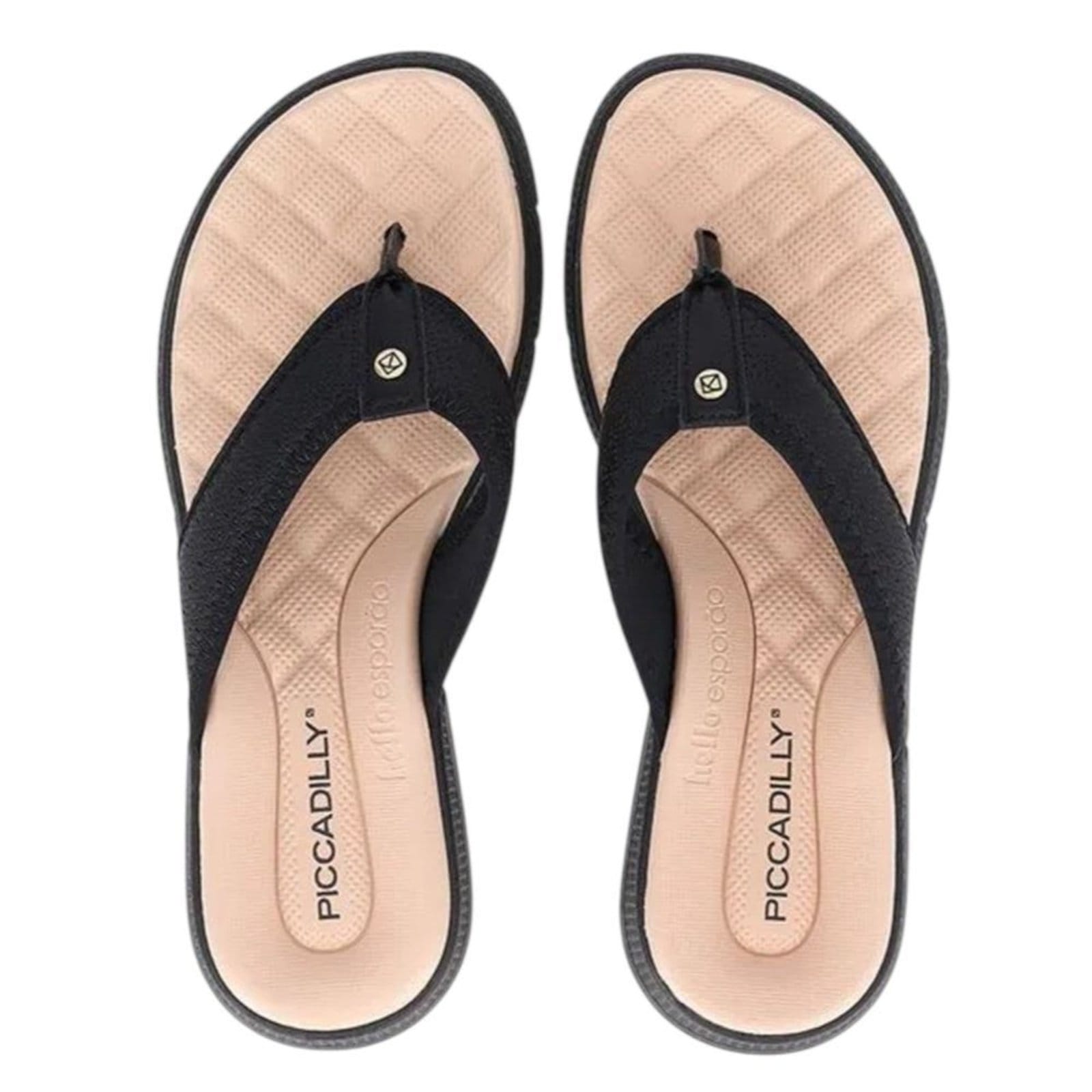 Chinelo Piccadilly Esporão Salto Anabela Feminino