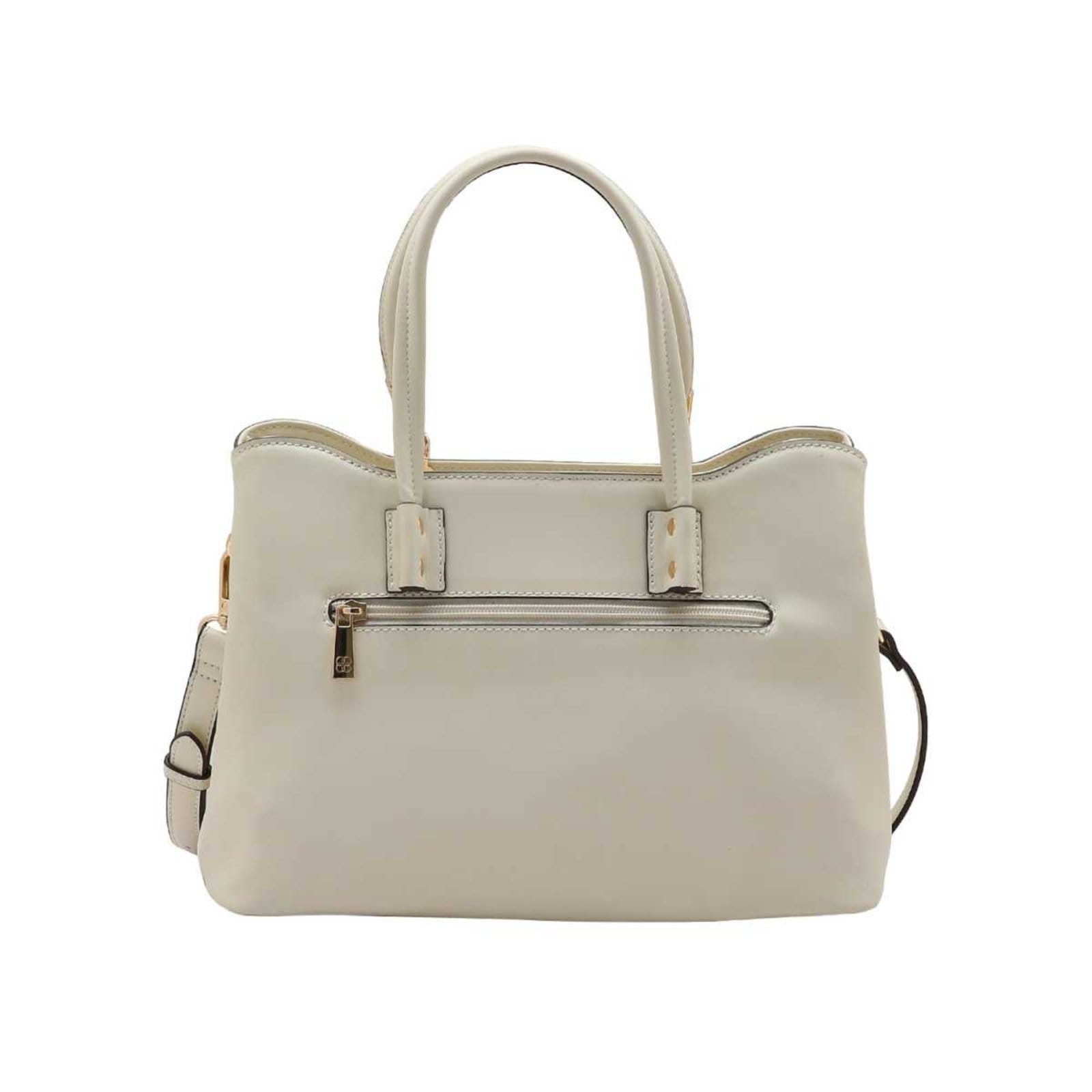 Vista 2 Bolsa Feminina Chenson Geométrico 3485259 Chenson bege