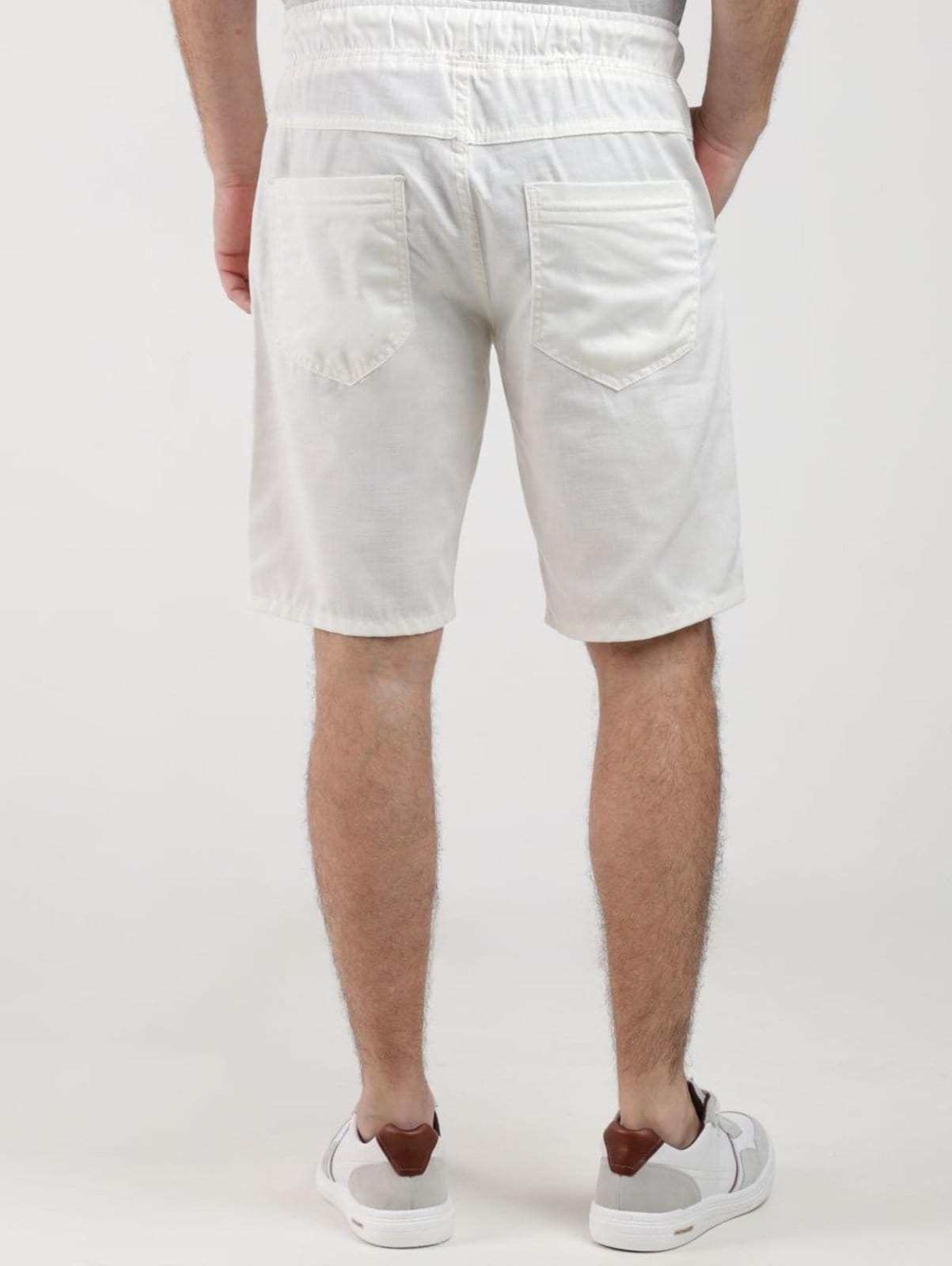 Vista 2 Bermuda Eletrón Masculina OFF WHITE Elétron off-white white