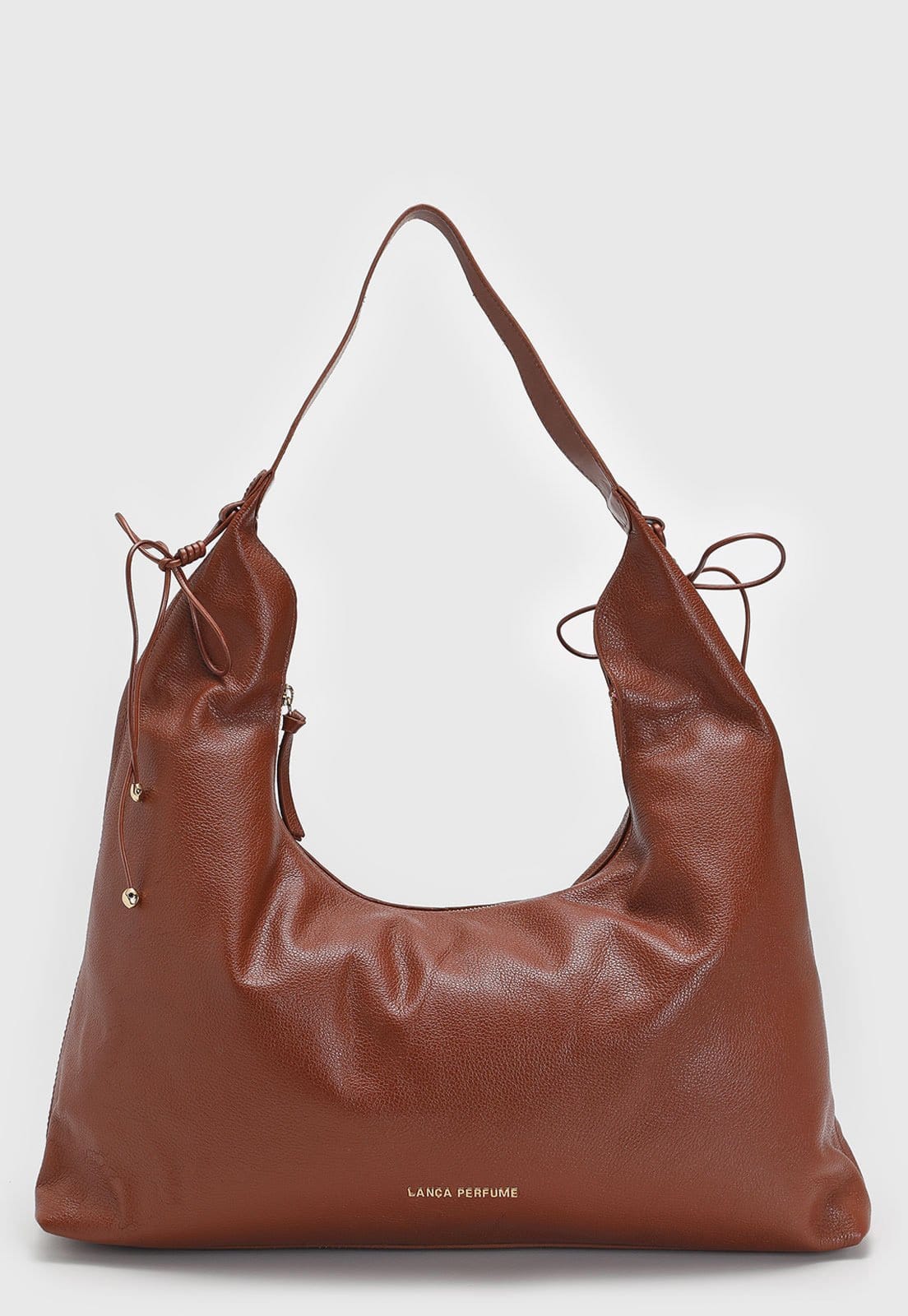 Vista principal Bolsa Feminina Lança Perfume Alça Nó Lança Perfume marrom