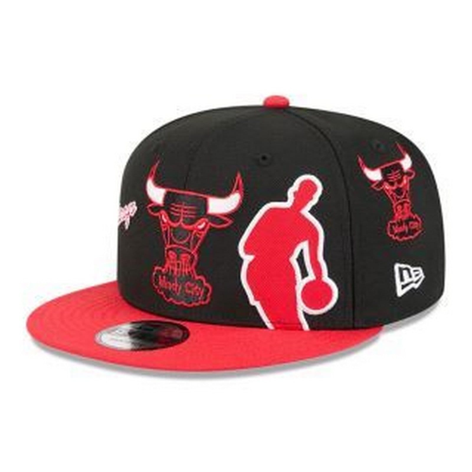 Vista principal Boné New Era 9FIFTY Chicago Bulls NBA All-Star Game Hardwood Classic new era preto