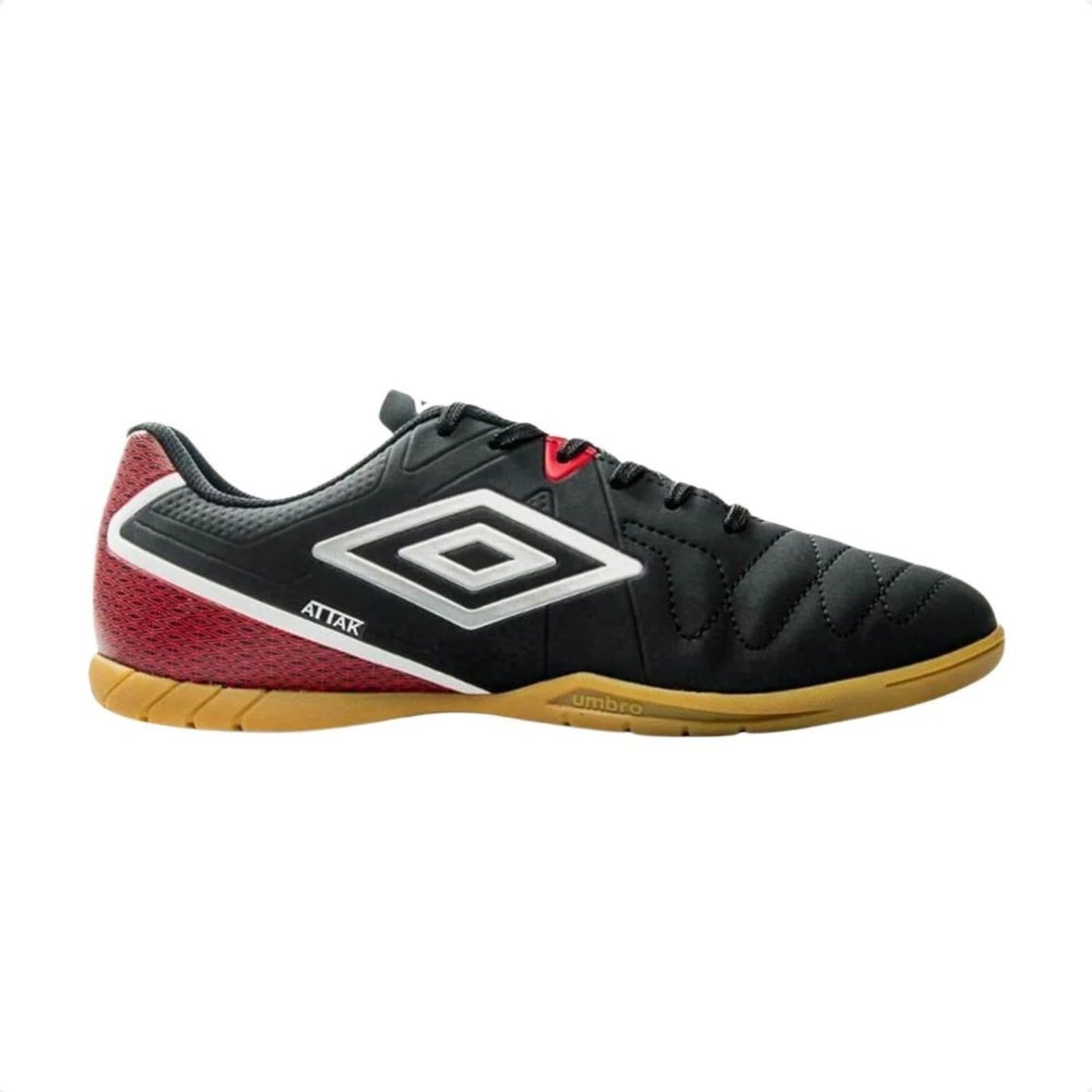 Chuteira Indoor Masculina Umbro Attak Eternal Preta