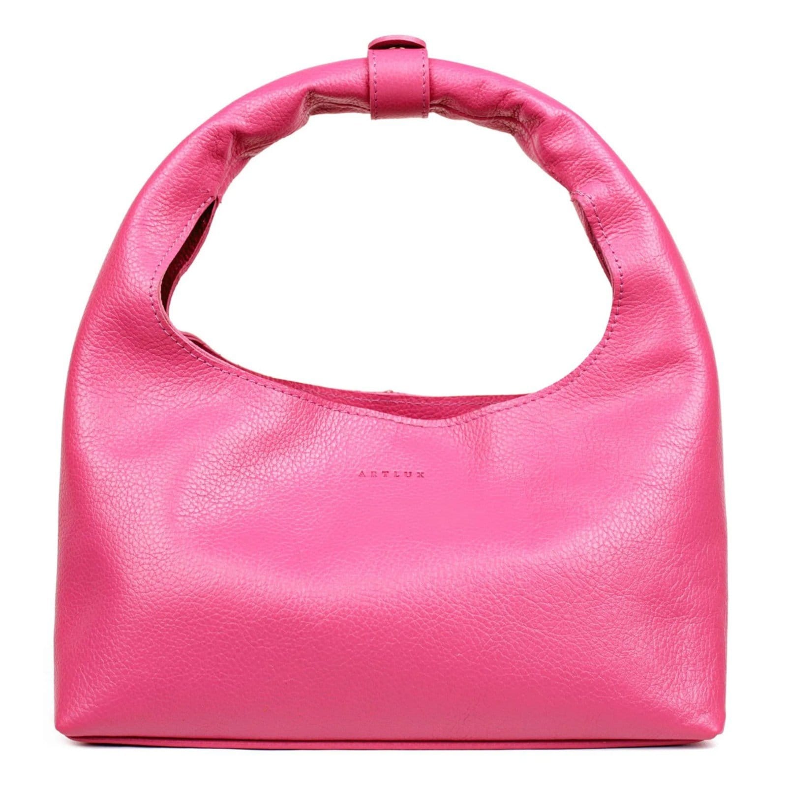 Bolsa Sack Bag em Couro Artlux SB-001 Fuchsia