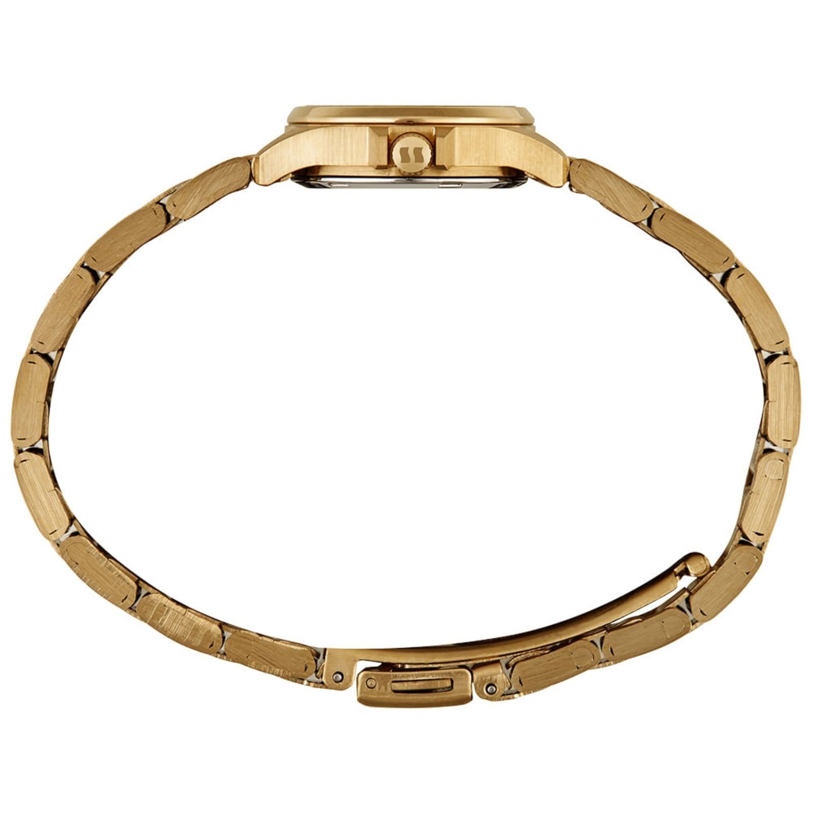 Vista 2 Relógio Feminino Seculus com Marcações em Cristais Seculus dourado