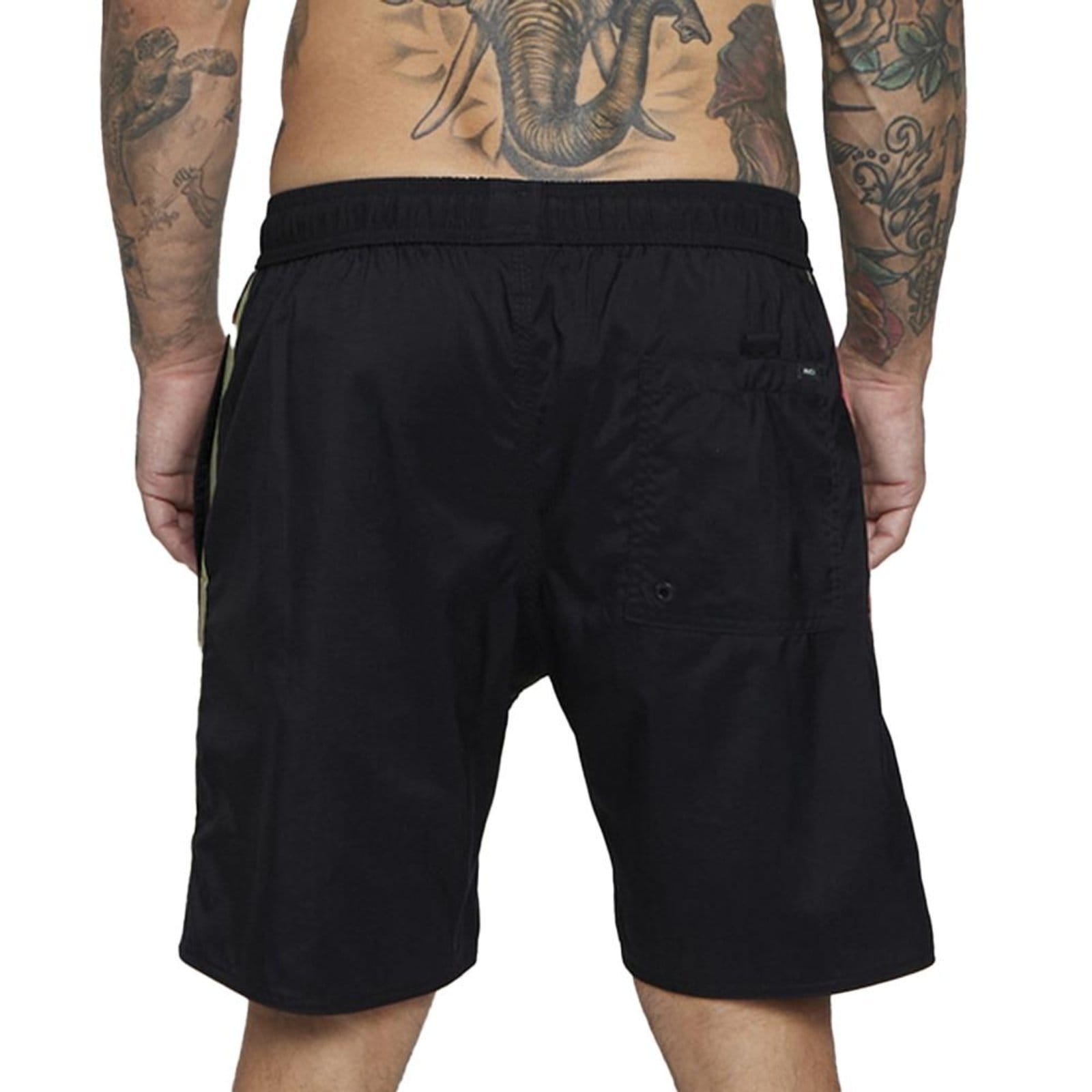Vista 2 Bermuda RVCA Breakout Elastic 18" SM25 Masculina " RVCA preto