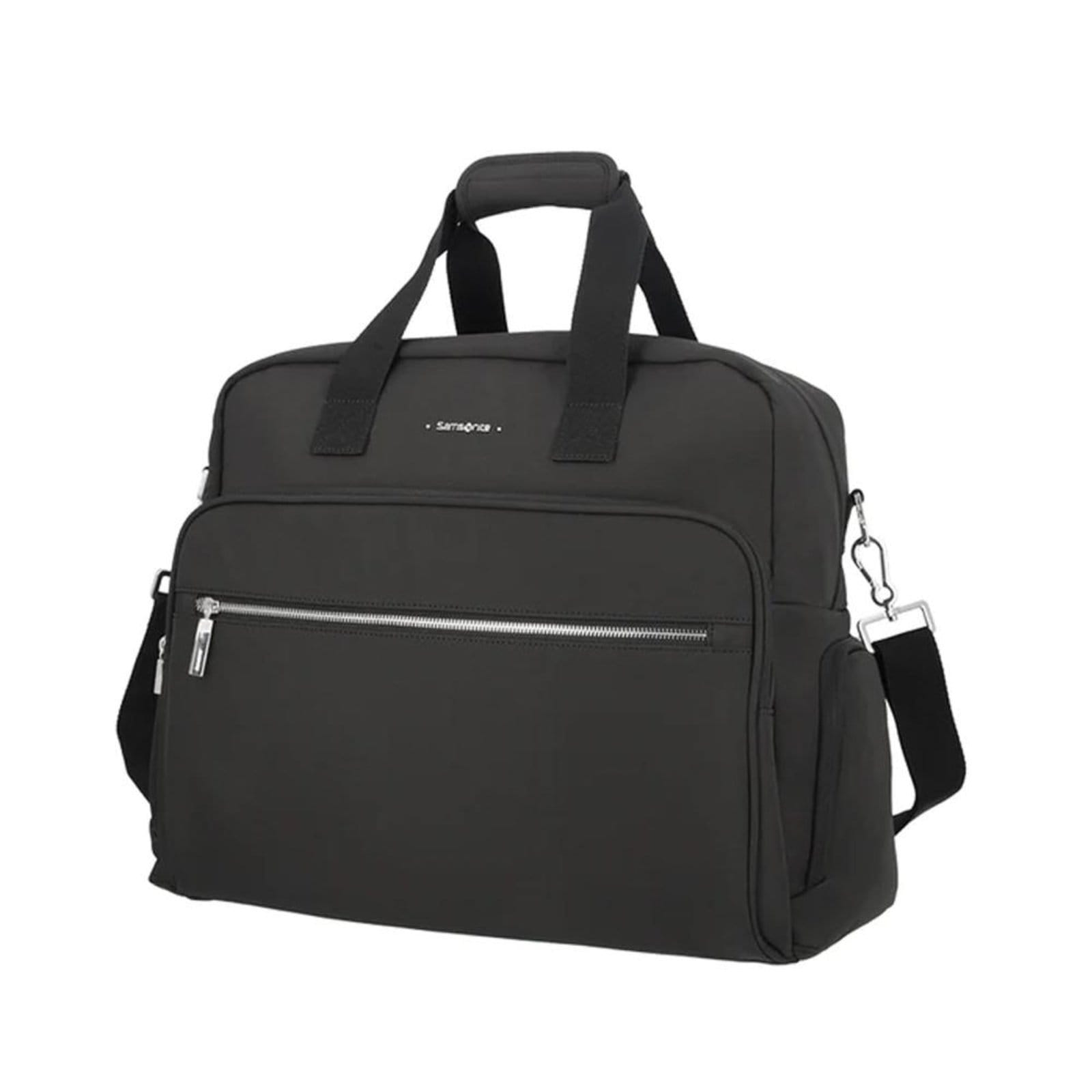 Vista 2 Mala De Mão Samsonite Soft Motion Biz 38 Litros Preto Samsonite incolor