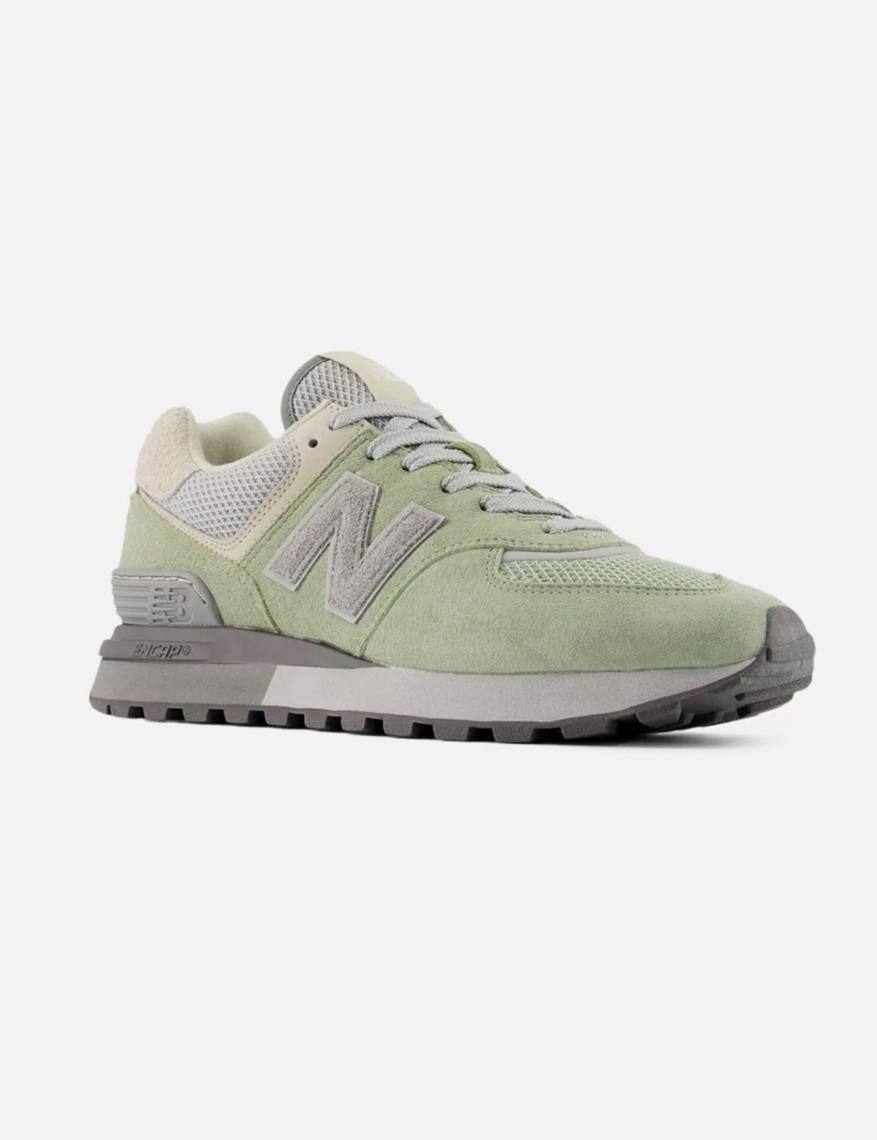 Vista 2 Tênis New Balance 574 Legacy Claro New Balance verde