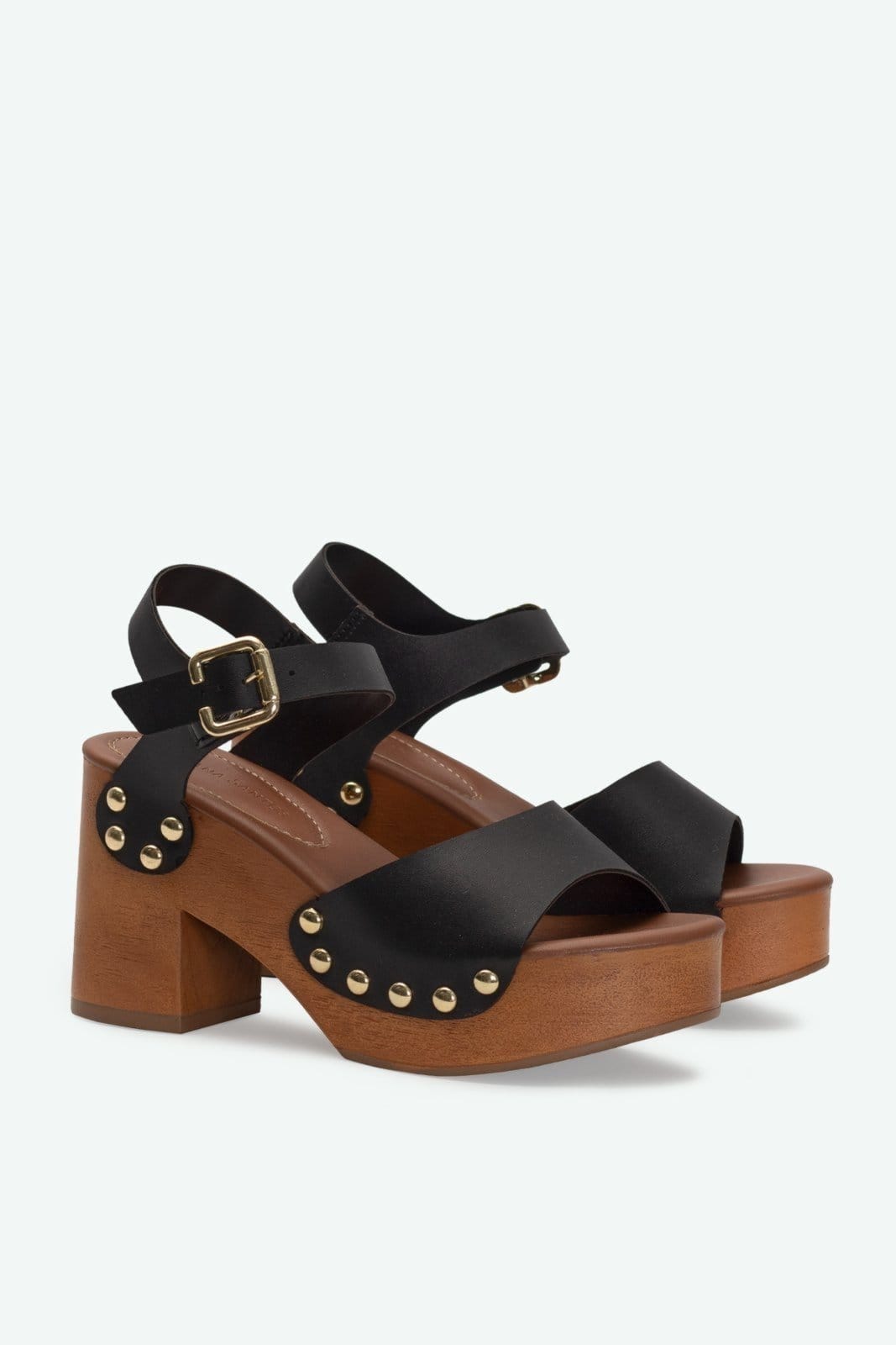 Vista 2 Sandália Clarice Suzana Santos preto