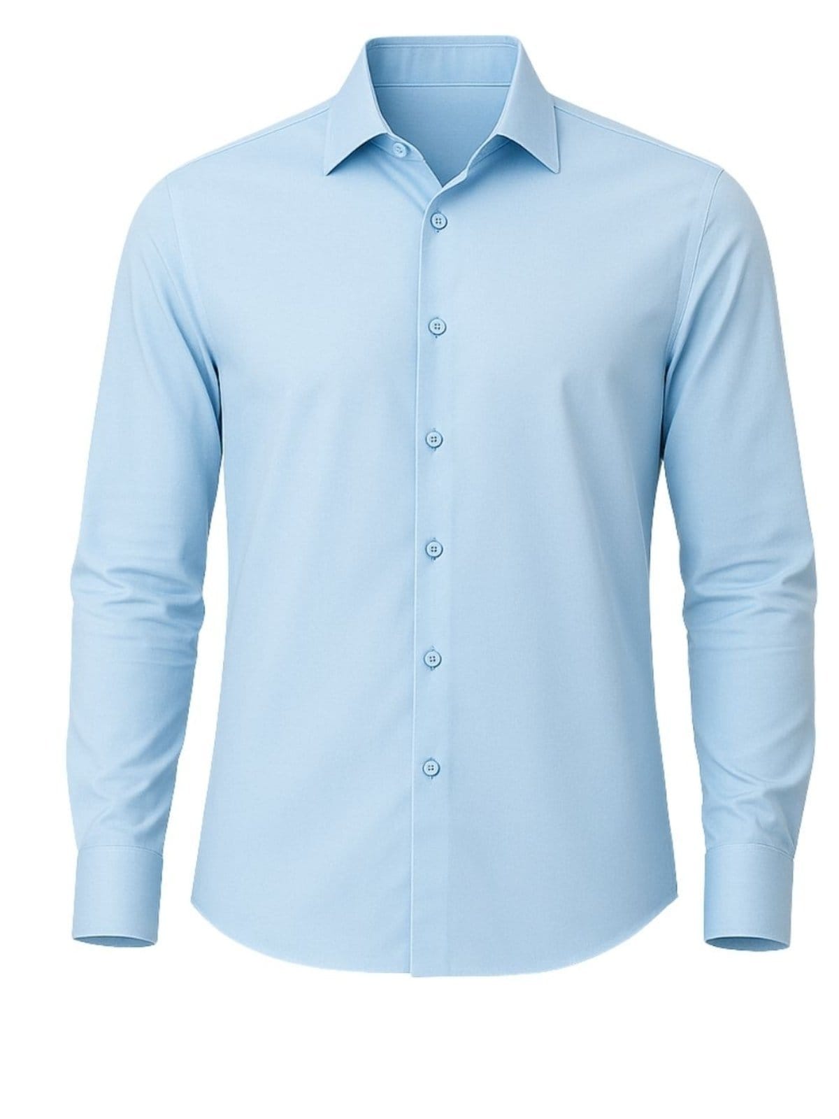 Camisa Masculina Casual Colarinho Italiano Manga Longa Crocker - 50077