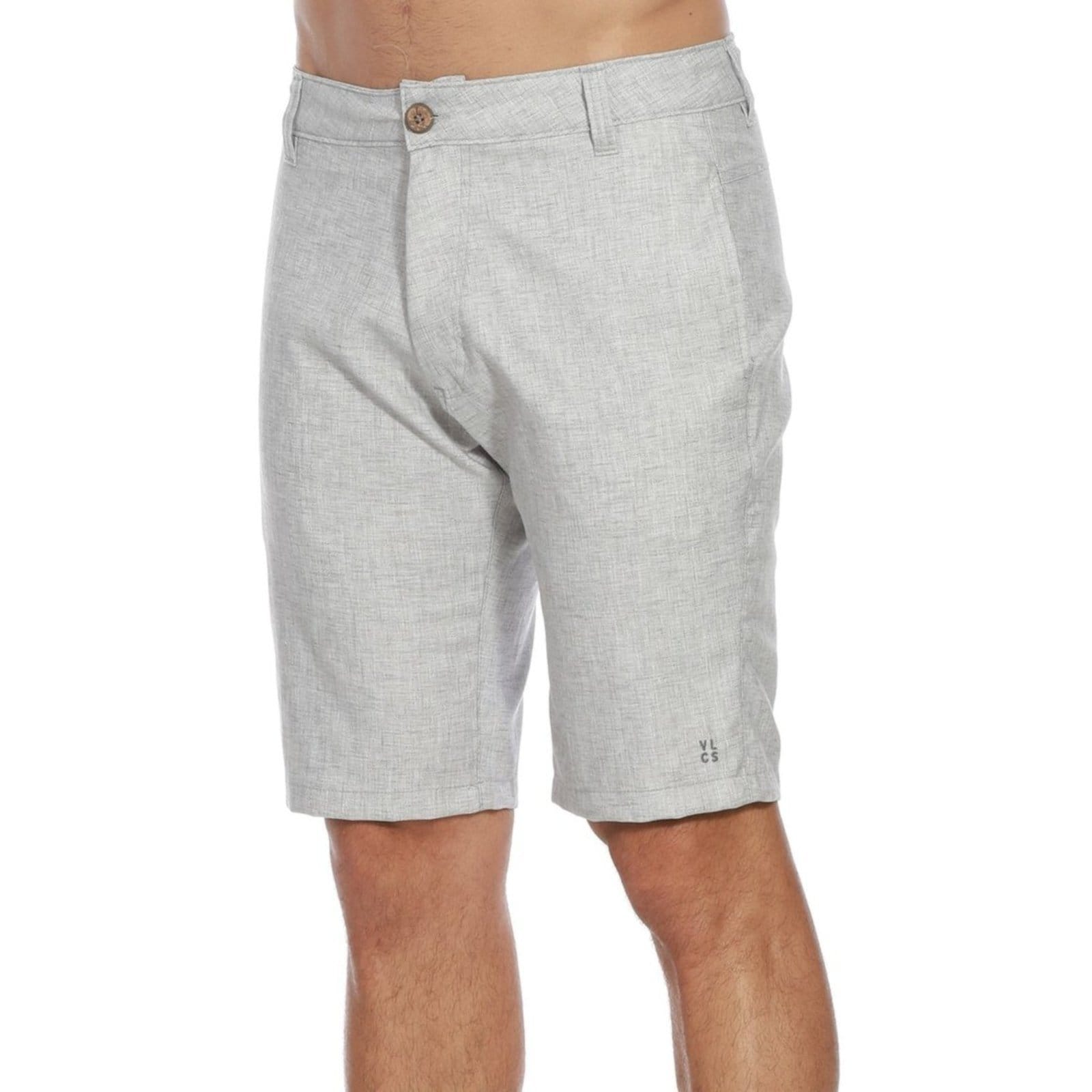 Vista principal Bermuda Masculina Passeio Trama VLCS VLCS VIOLAÇÕES cinza