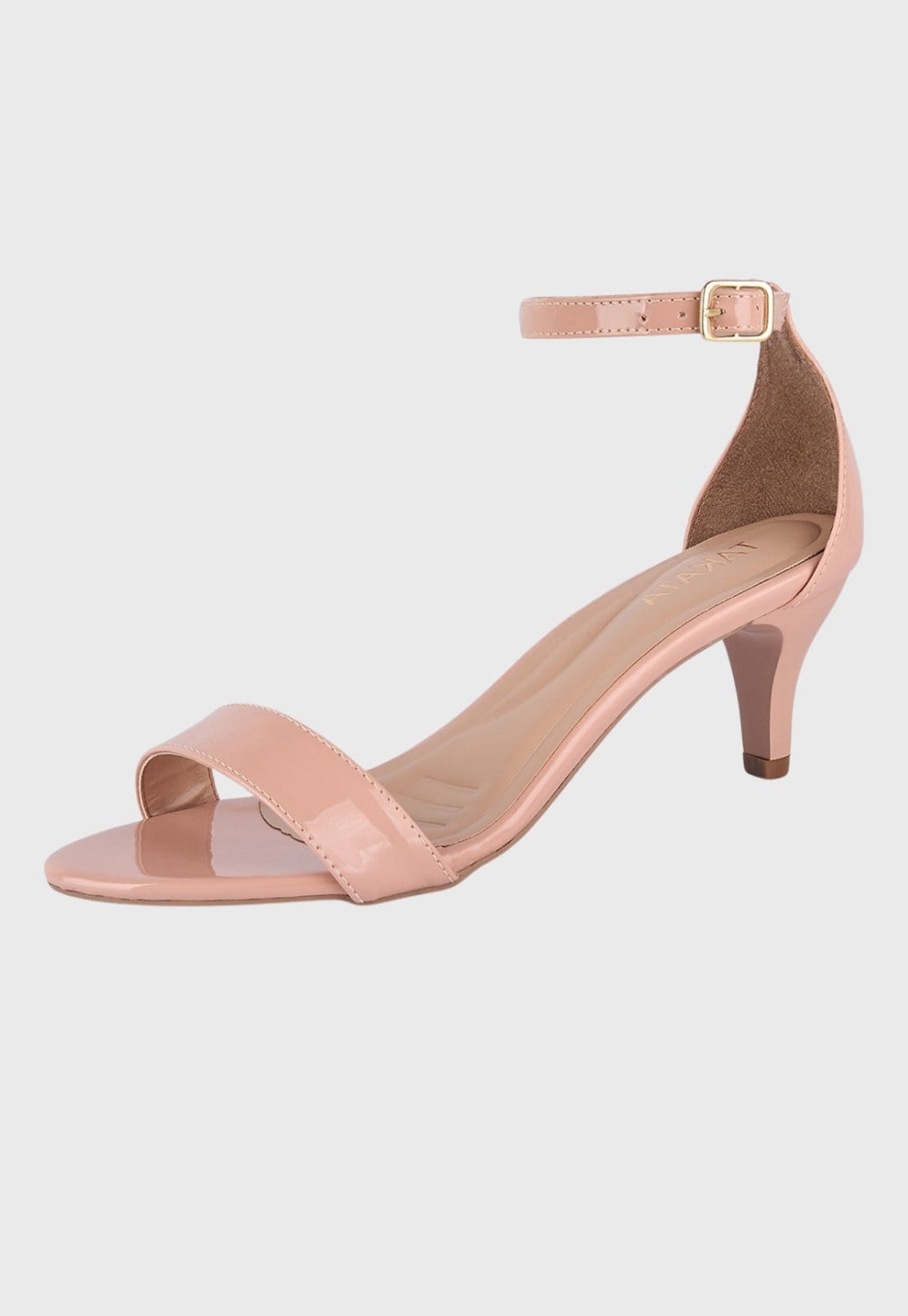 Sandália Feminina Takata Salto Baixo Fino Lisa Tiras Clássica