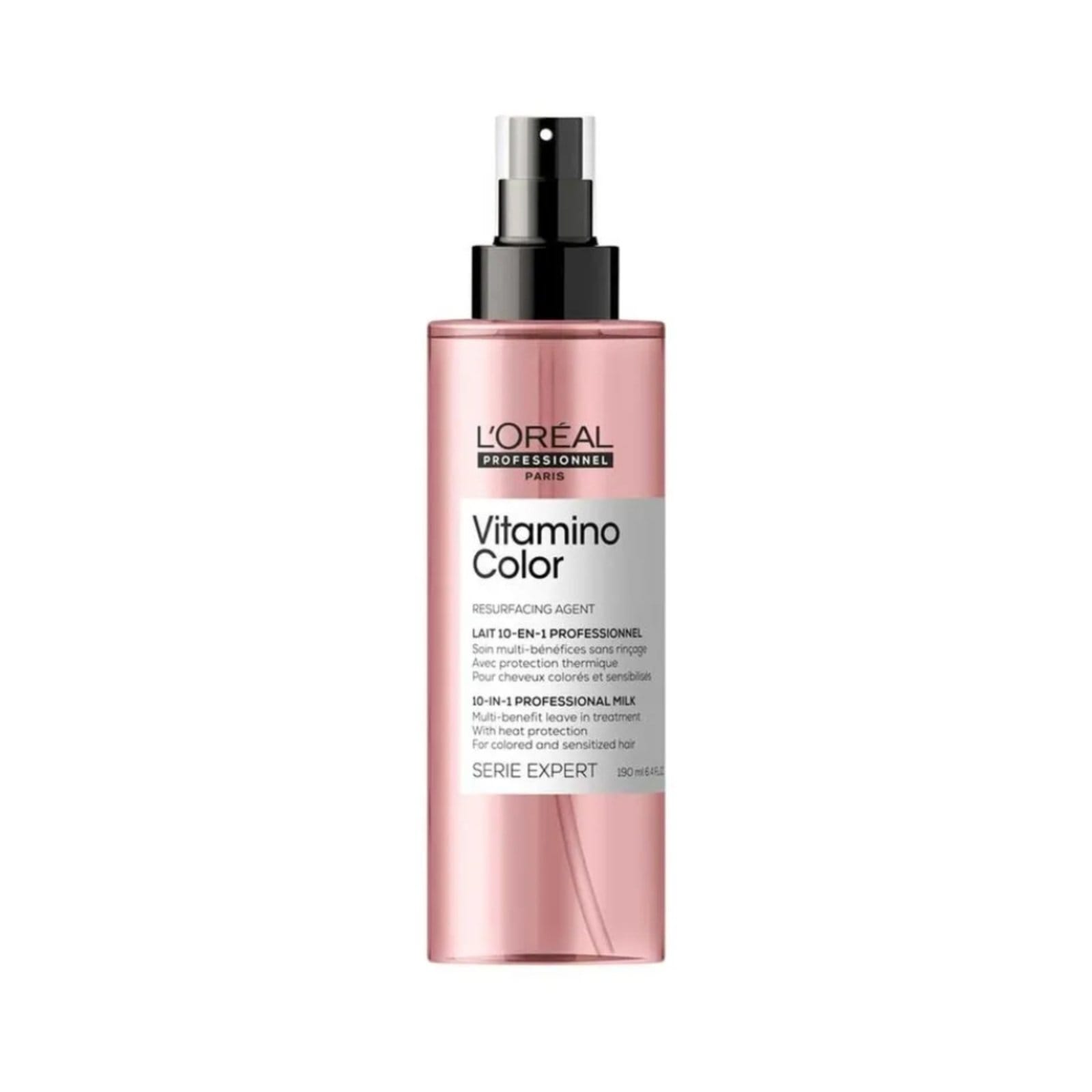 Vista principal L'oréal Professionnel Resveratrol Vitamino Color Spray Leave In 10 in 1 - 190ml Loreal rosa