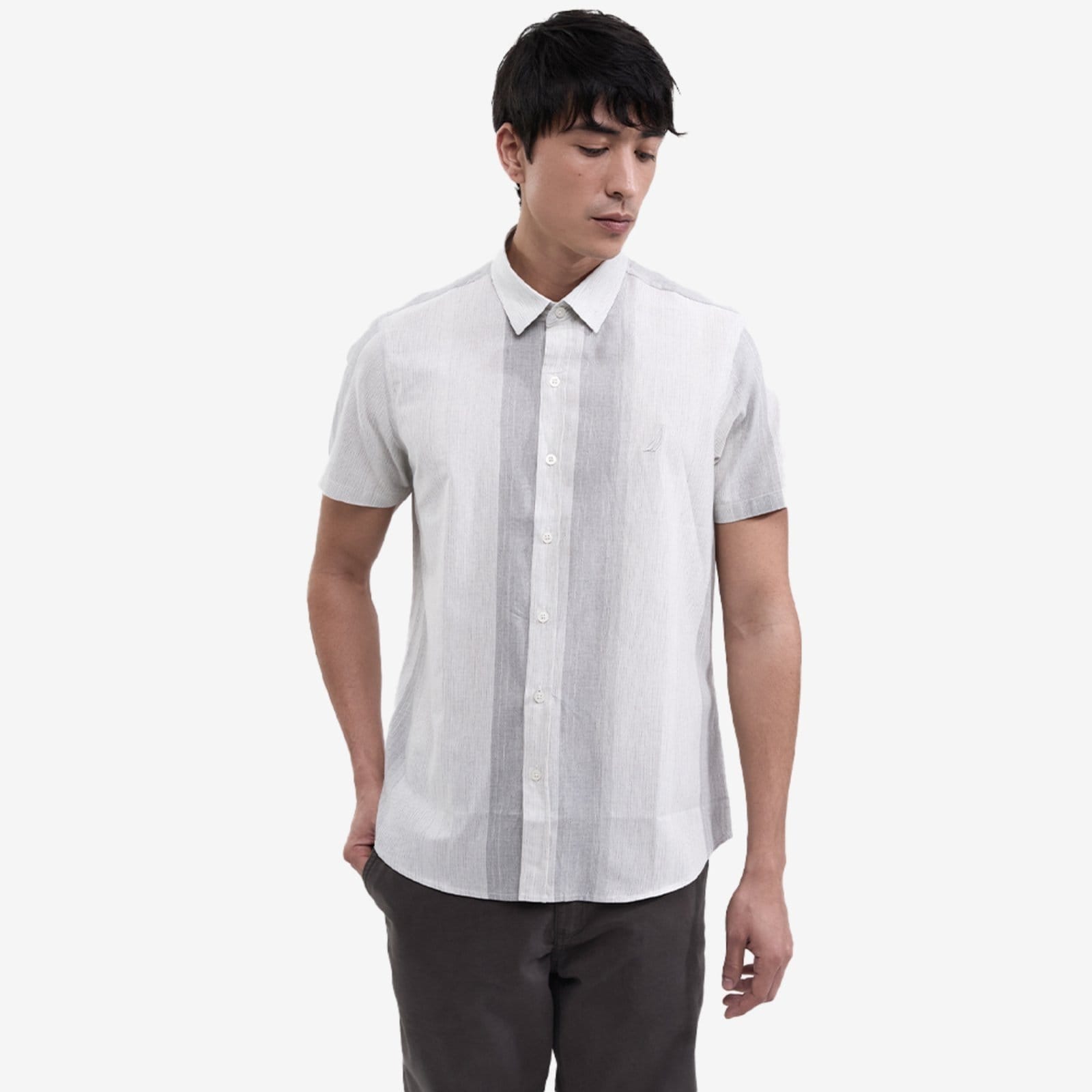 Camisa Nautica Manga Curta Listrada