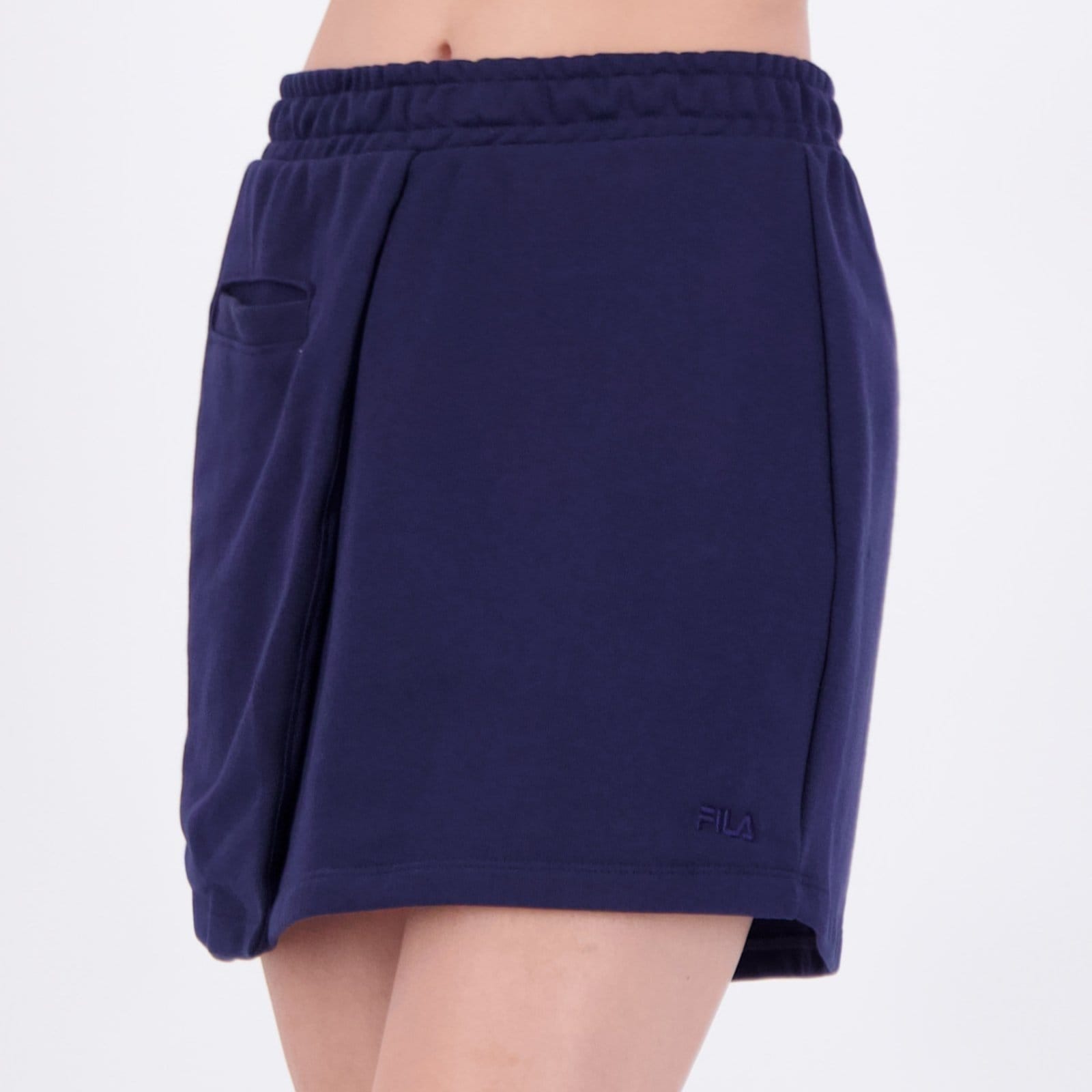 Vista principal Saia Fila Wrap Letter Feminina Marinho Fila azul marinho