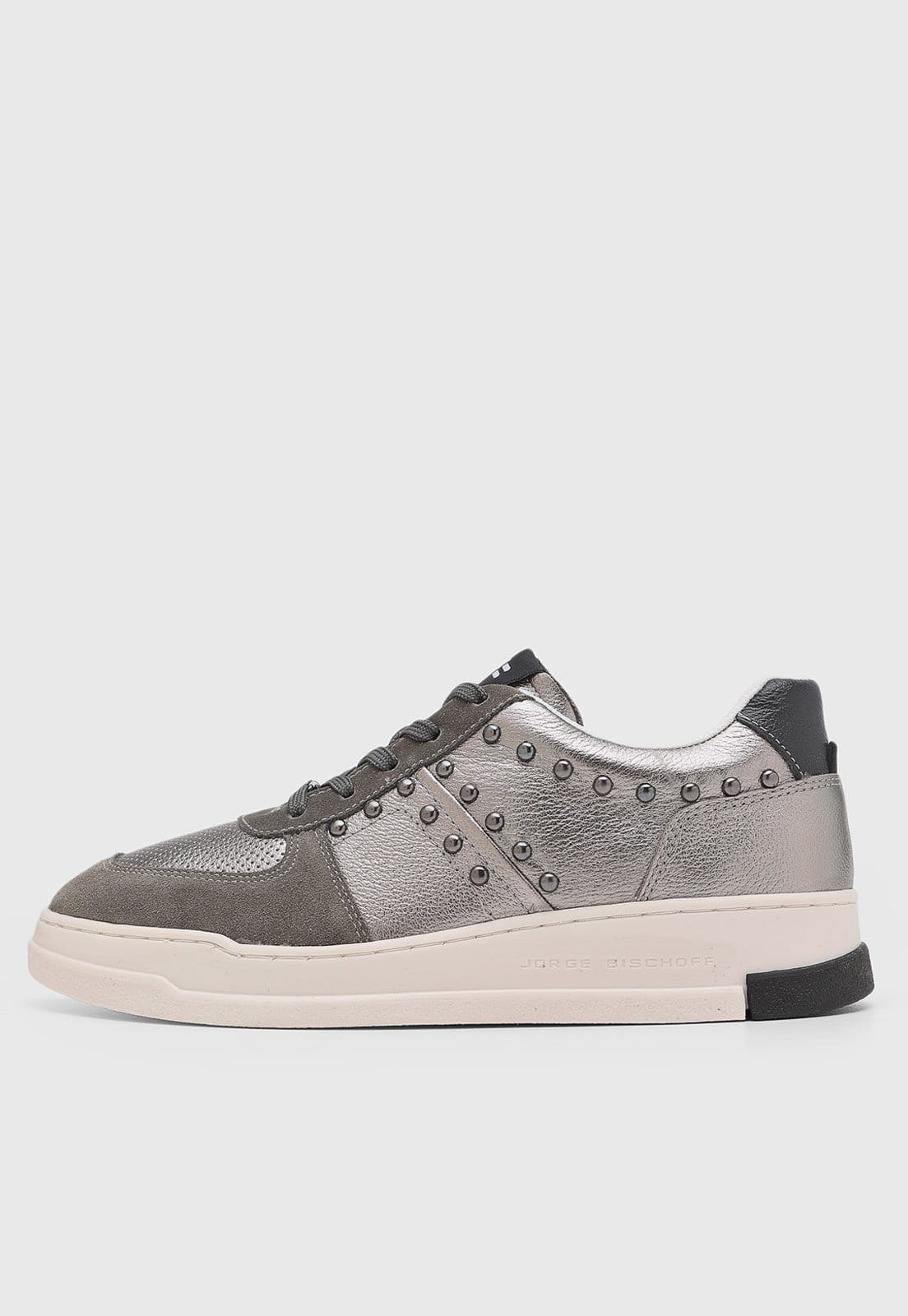 Tênis Feminino Jorge Bischoff Detalhes Metalizados