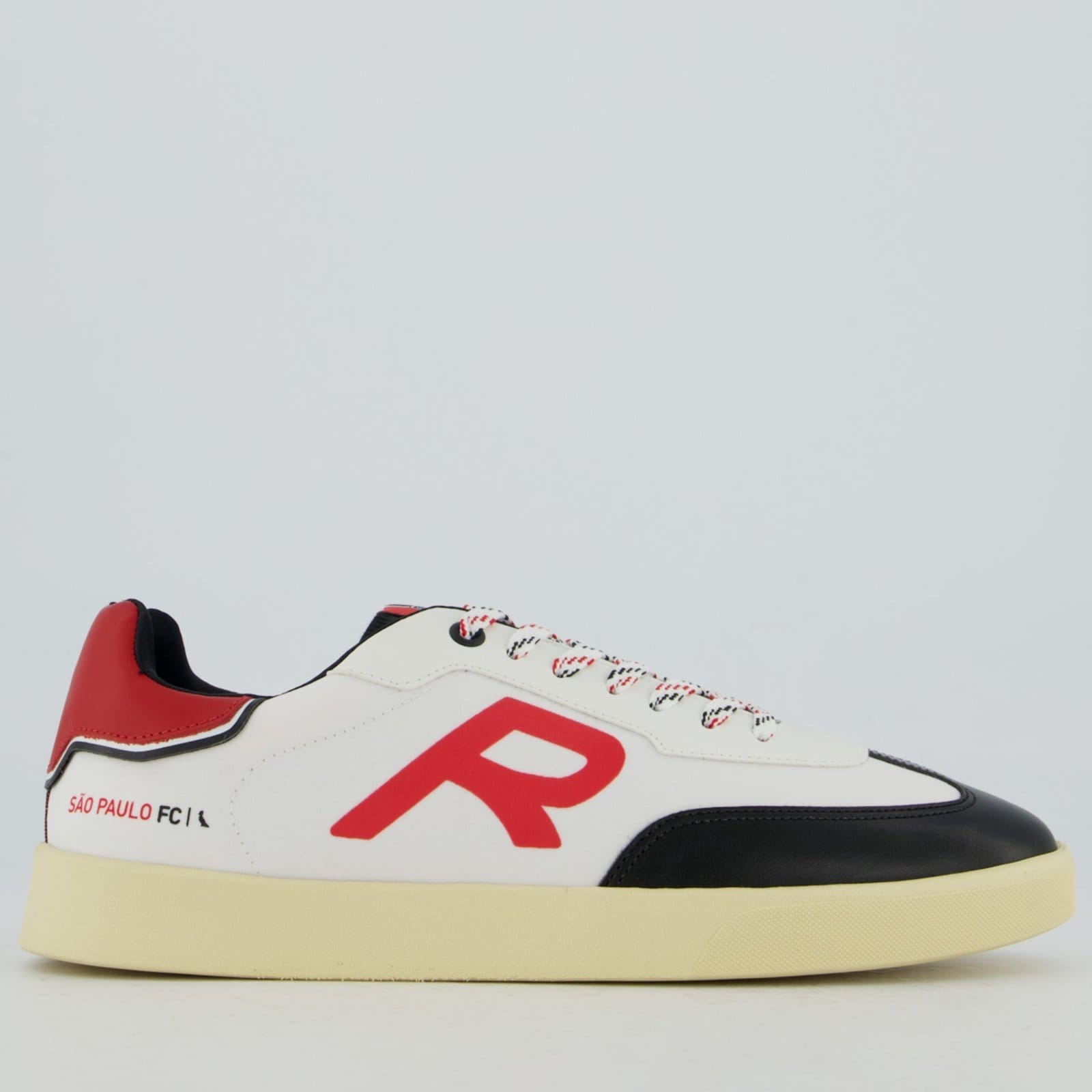 Vista principal Tênis Reserva R Vintage SPFC Reserva branco