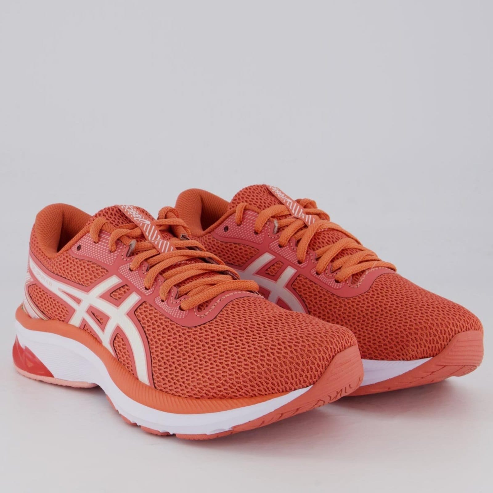Vista 2 Tênis Asics Gel Sparta 2 Feminino Coral ASICS laranja coral