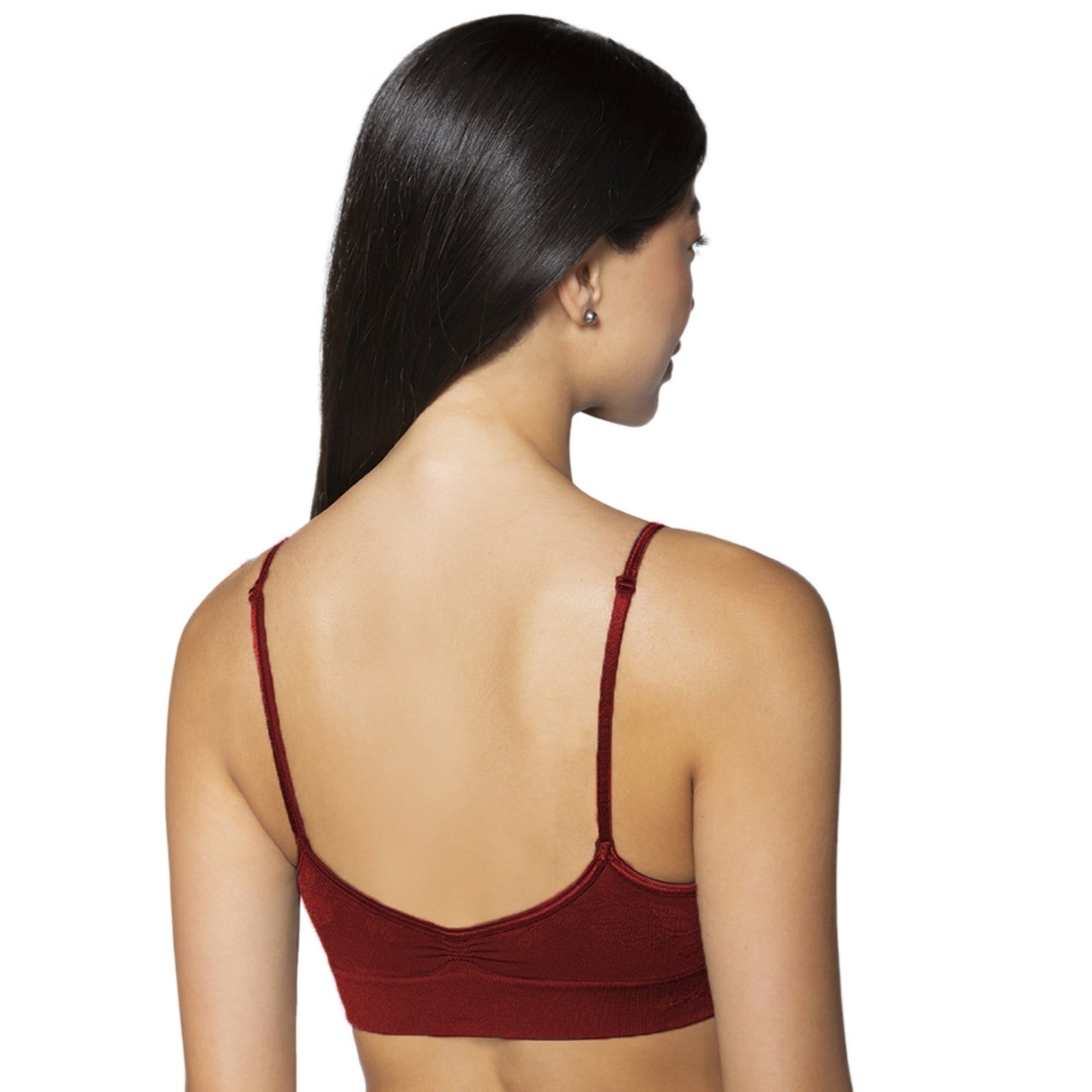 Vista 2 Sutiã Loba Af Kind 41362 Marsala Lupo vermelho