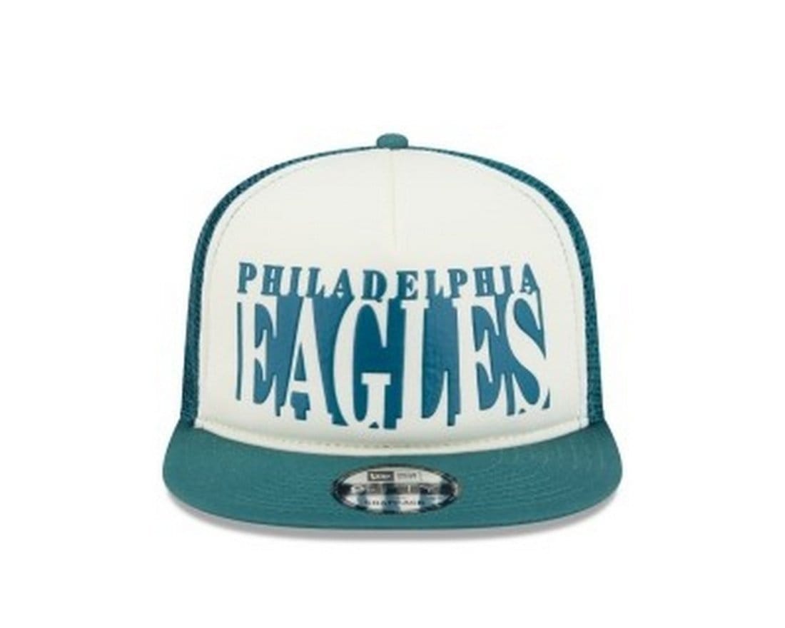 Vista 2 Boné New Era 9FIFTY A-FRAME SNAPBACK Philadelphia Eagles NFL new era verde