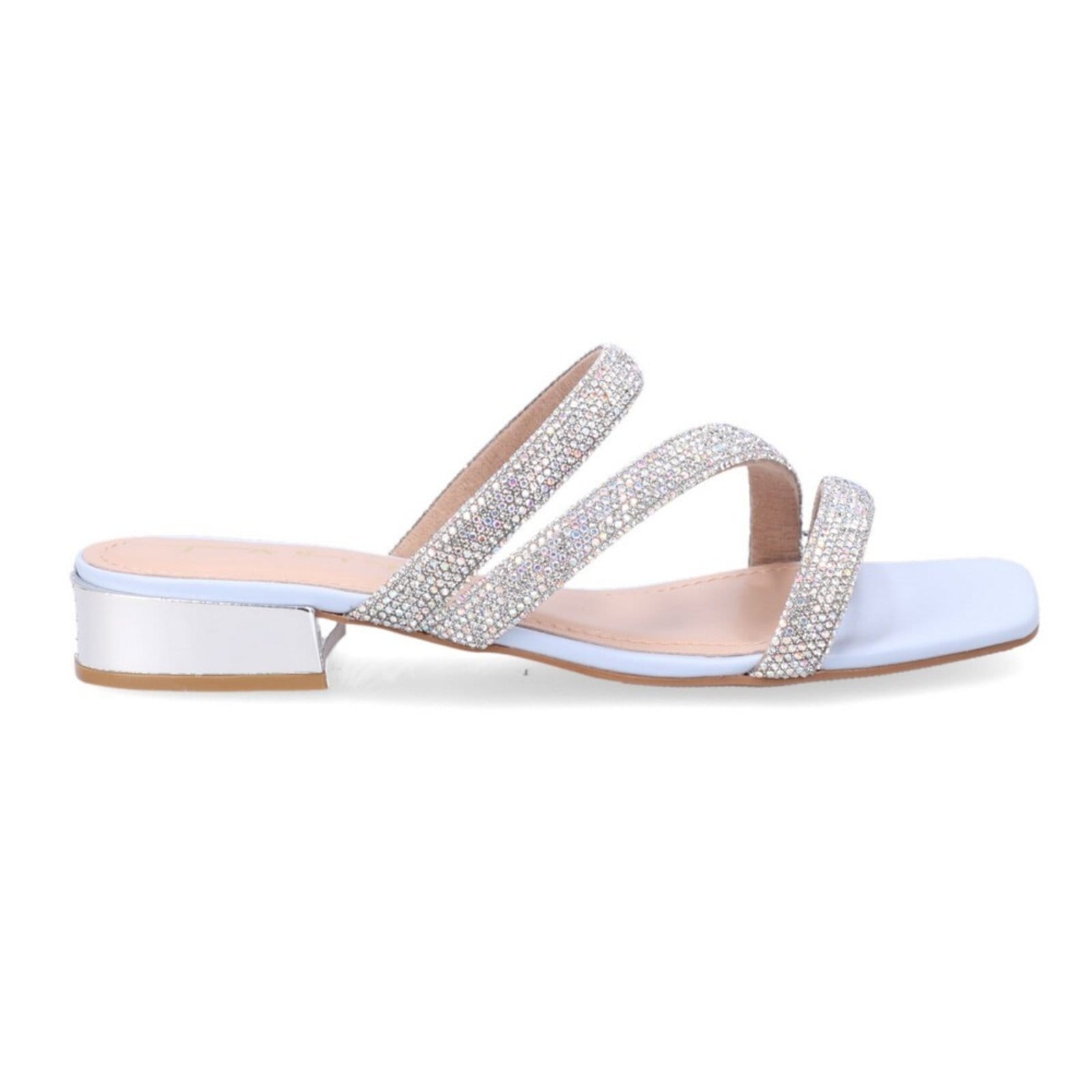 Tamanco Strass Tabita 9603535 Lilás