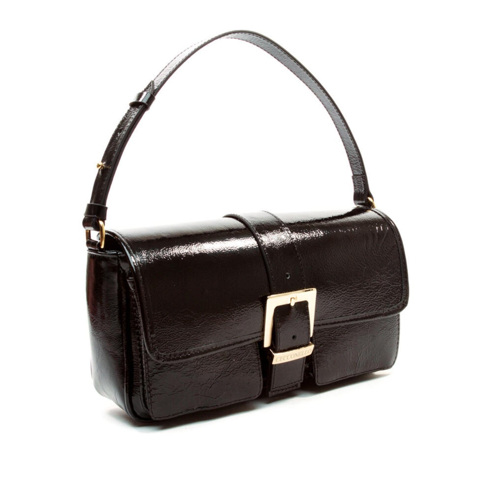 Vista 2 Bolsa Arya Couro Cecconello C2906-6 Cecconello preto