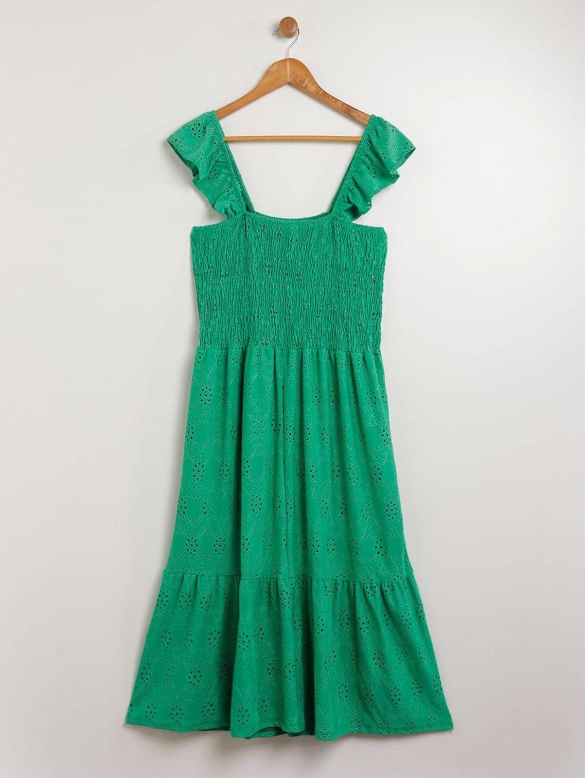 Vista 2 Vestido Midi Plus Size Feminino Autentique verde