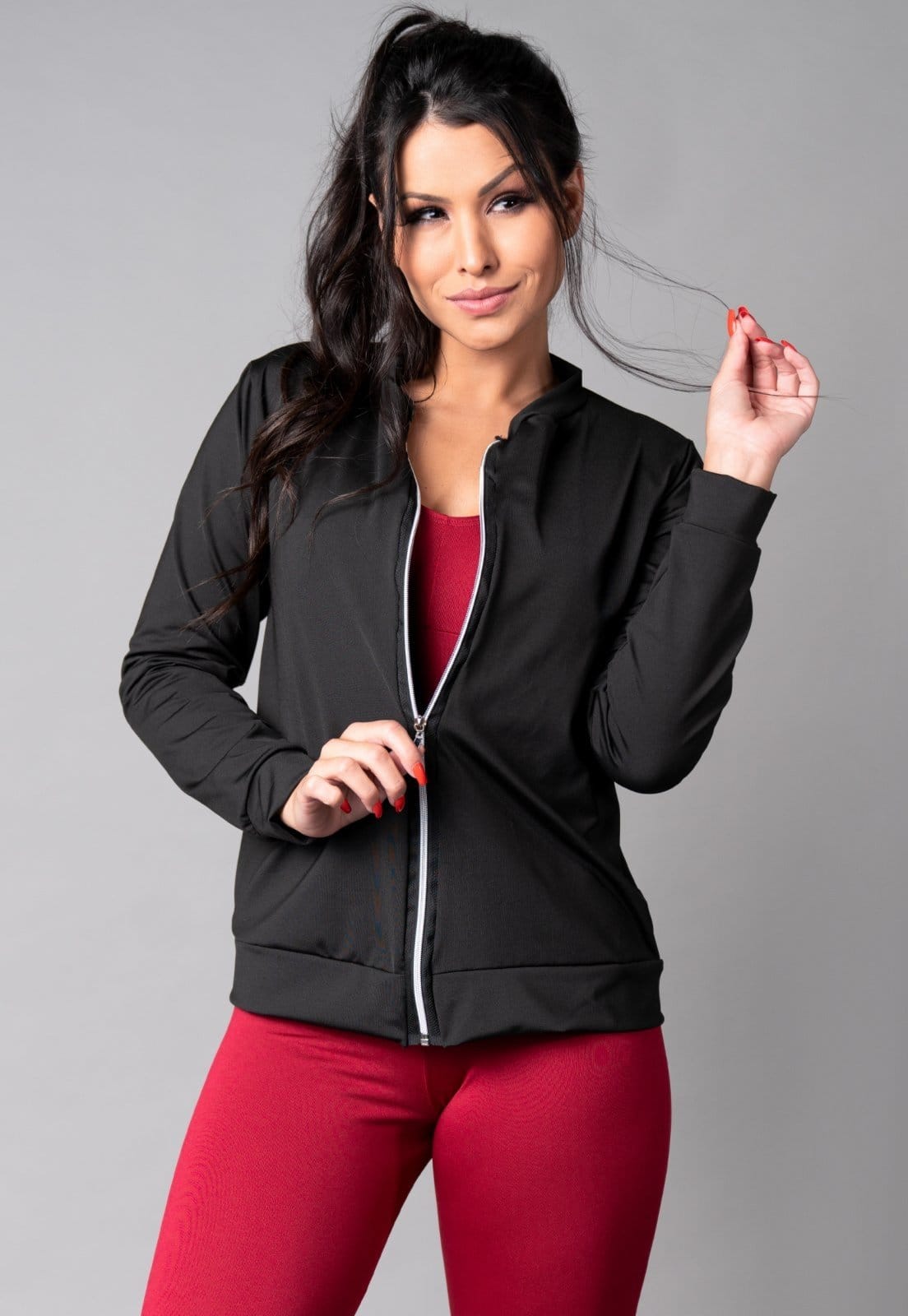 Casaco MVB Modas Jaqueta Bomber Suplex