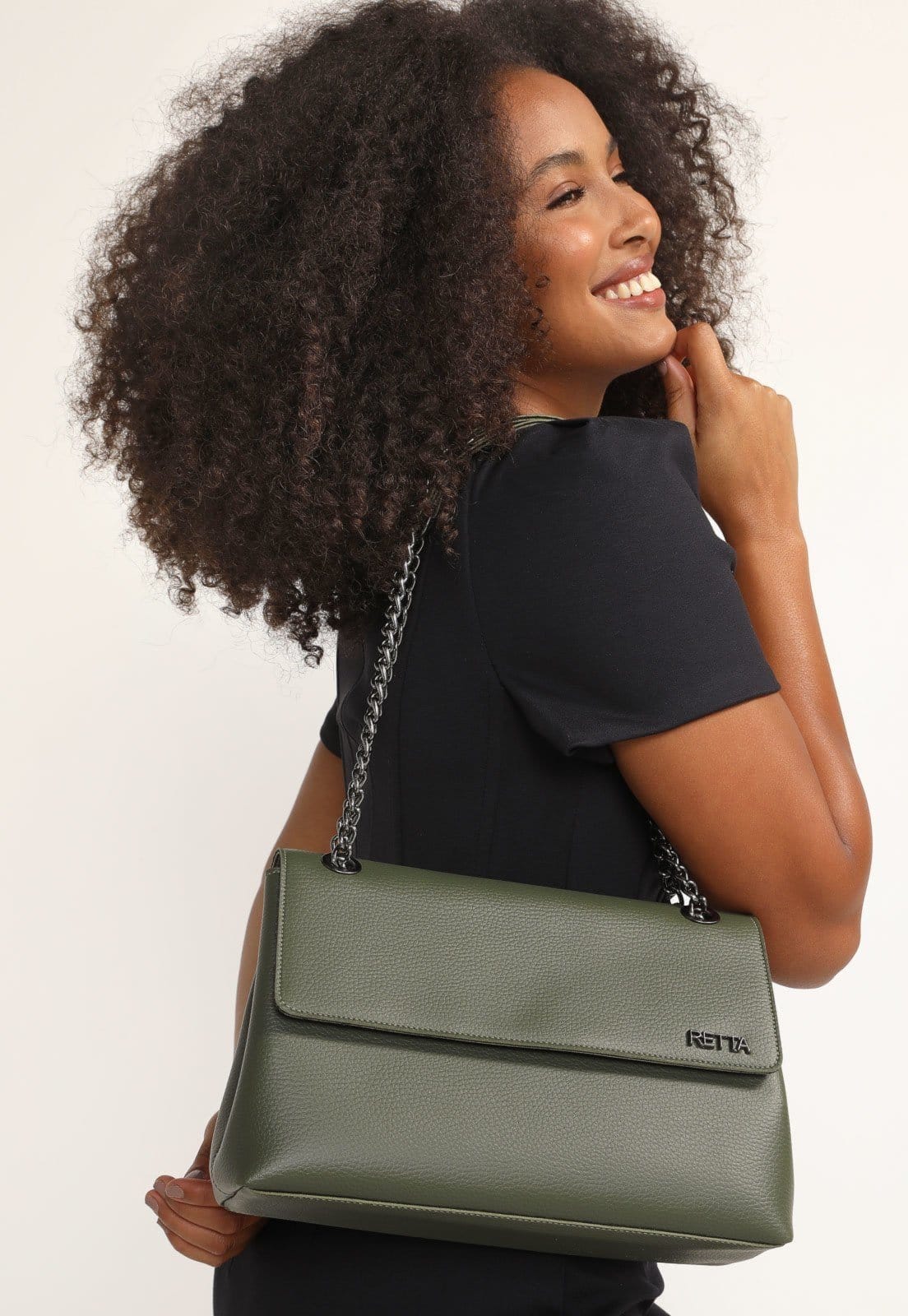 Bolsa Feminina Retta De Ombro Grande