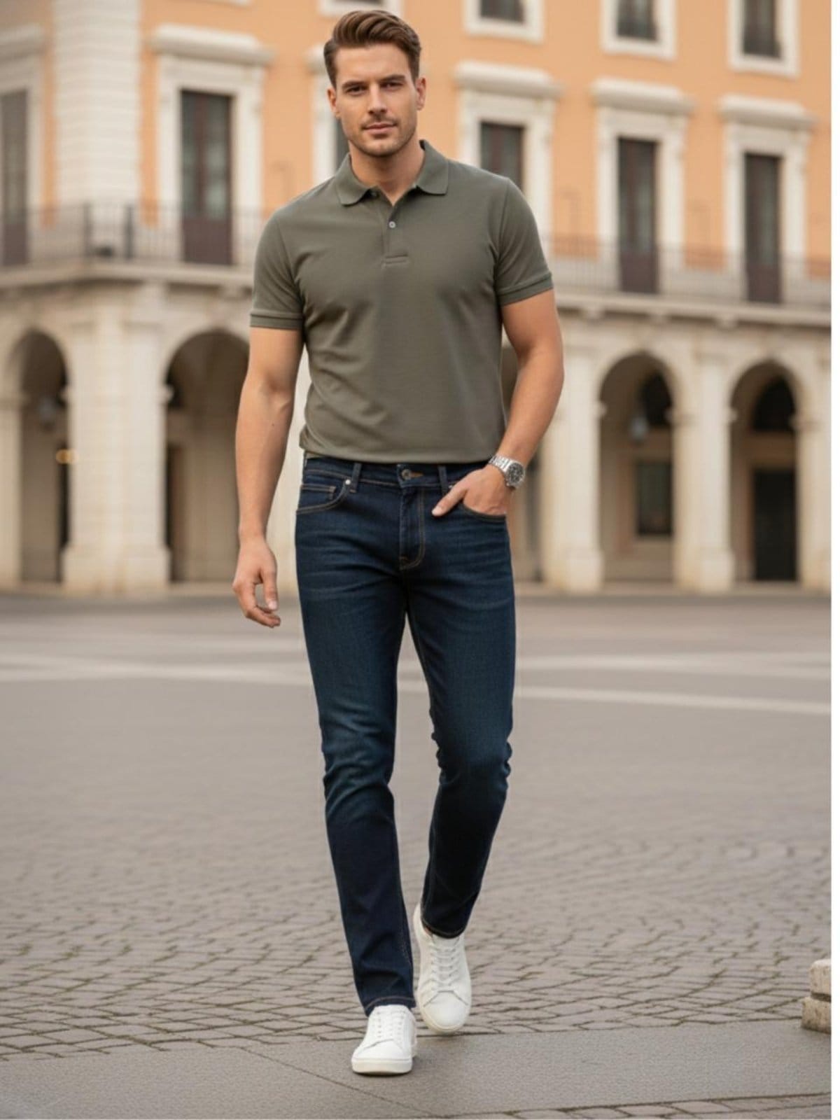 Vista principal Calça Masculina Jeans Sk Jeans Confortável e Casual Escura TEX JEANS preto