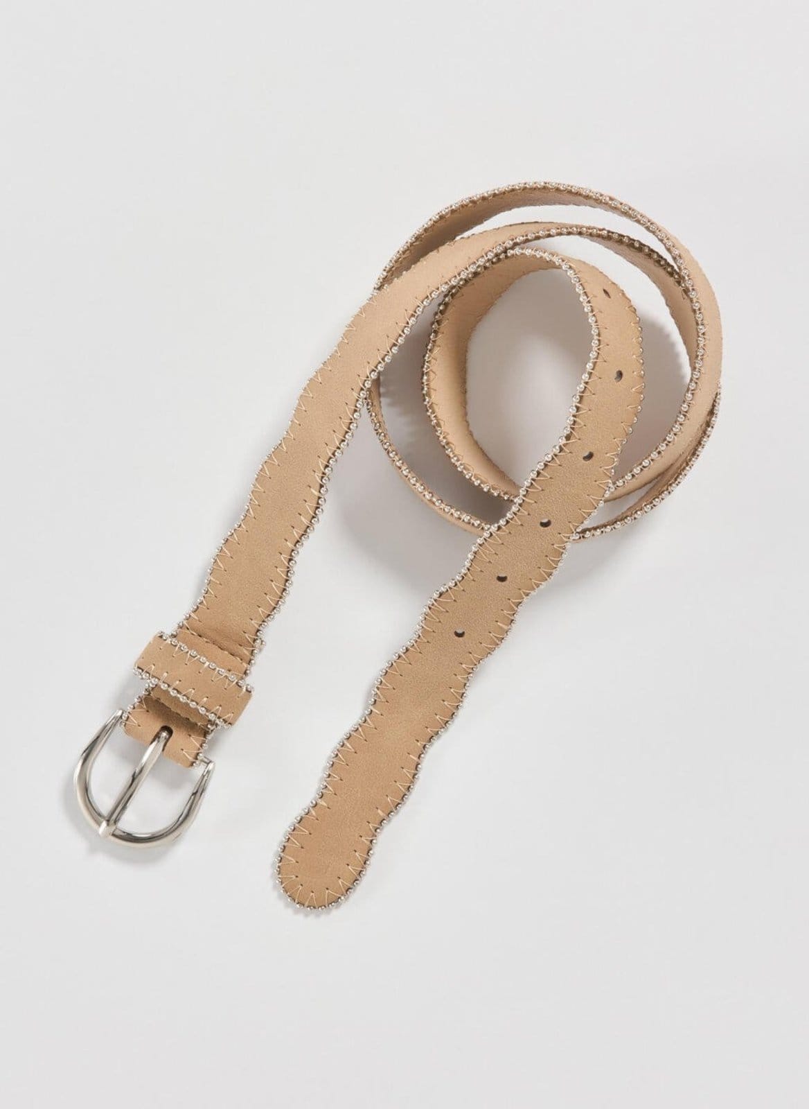 Cinto Ondulado Areia - 2