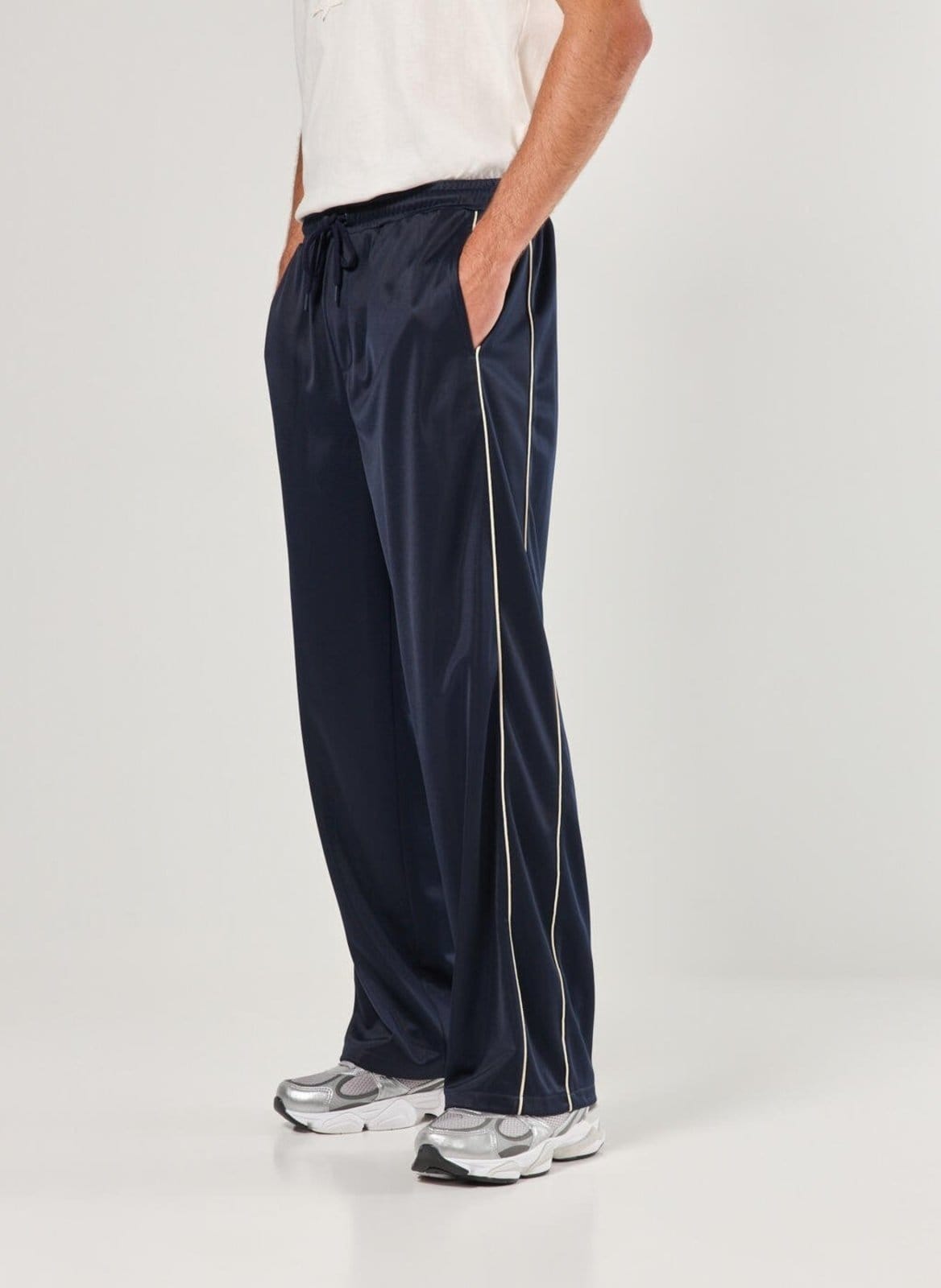 Vista 2 Calça Reta Esportiva Azul-Marinho Youcom azul marinho