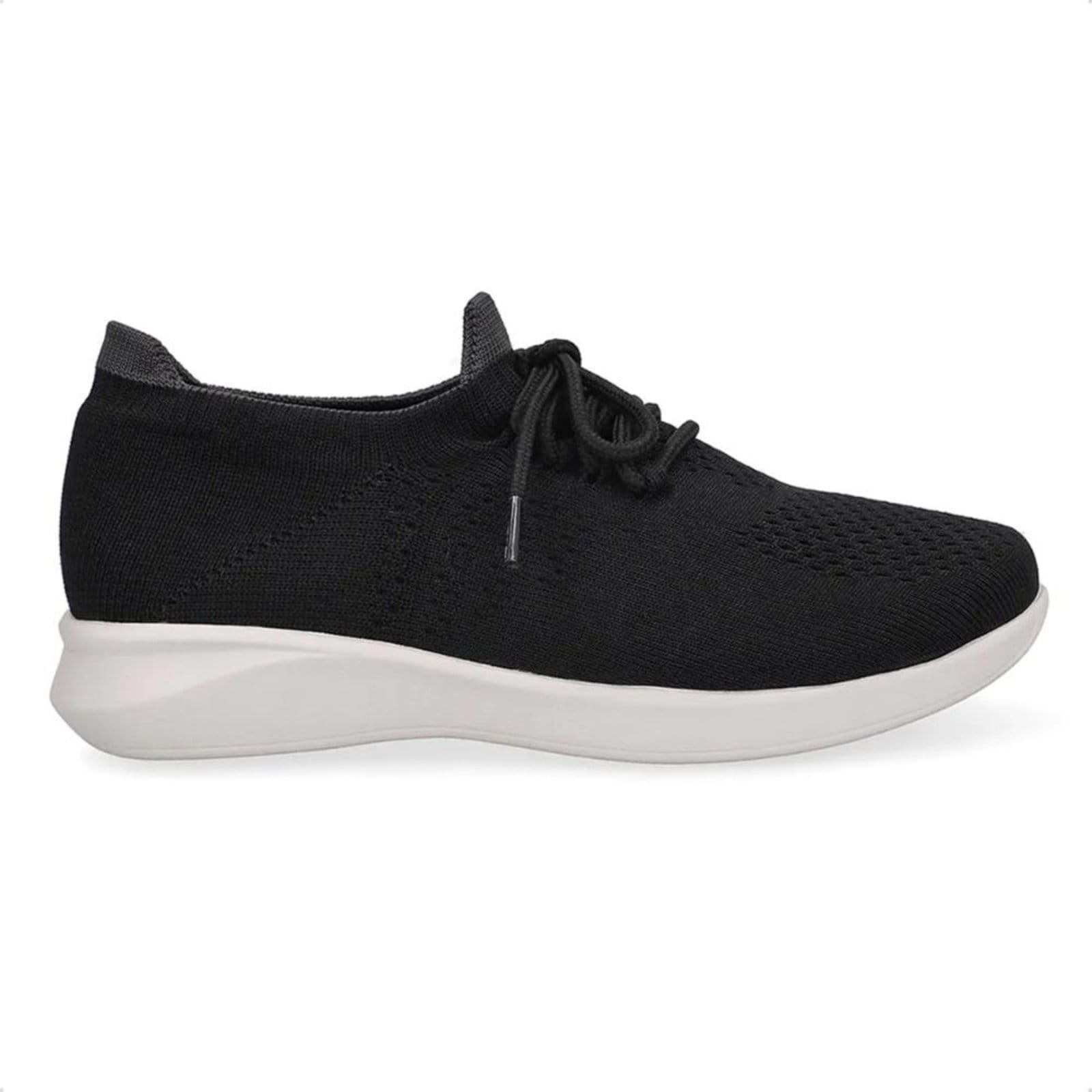 Vista principal Tênis Usaflex Feminino Tricot UD03001 Usaflex preto