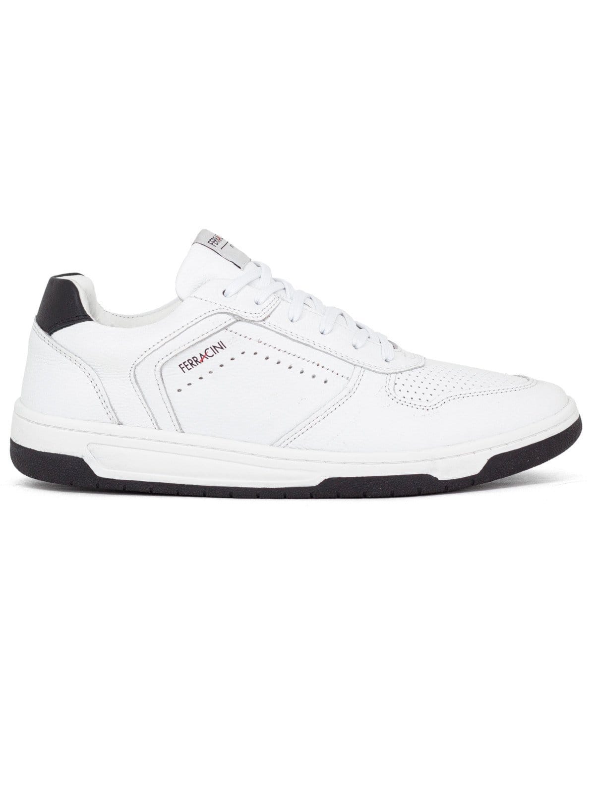 Sapatênis Ferracini 24h Vox Casual Couro Cadarço Elástico Masculino