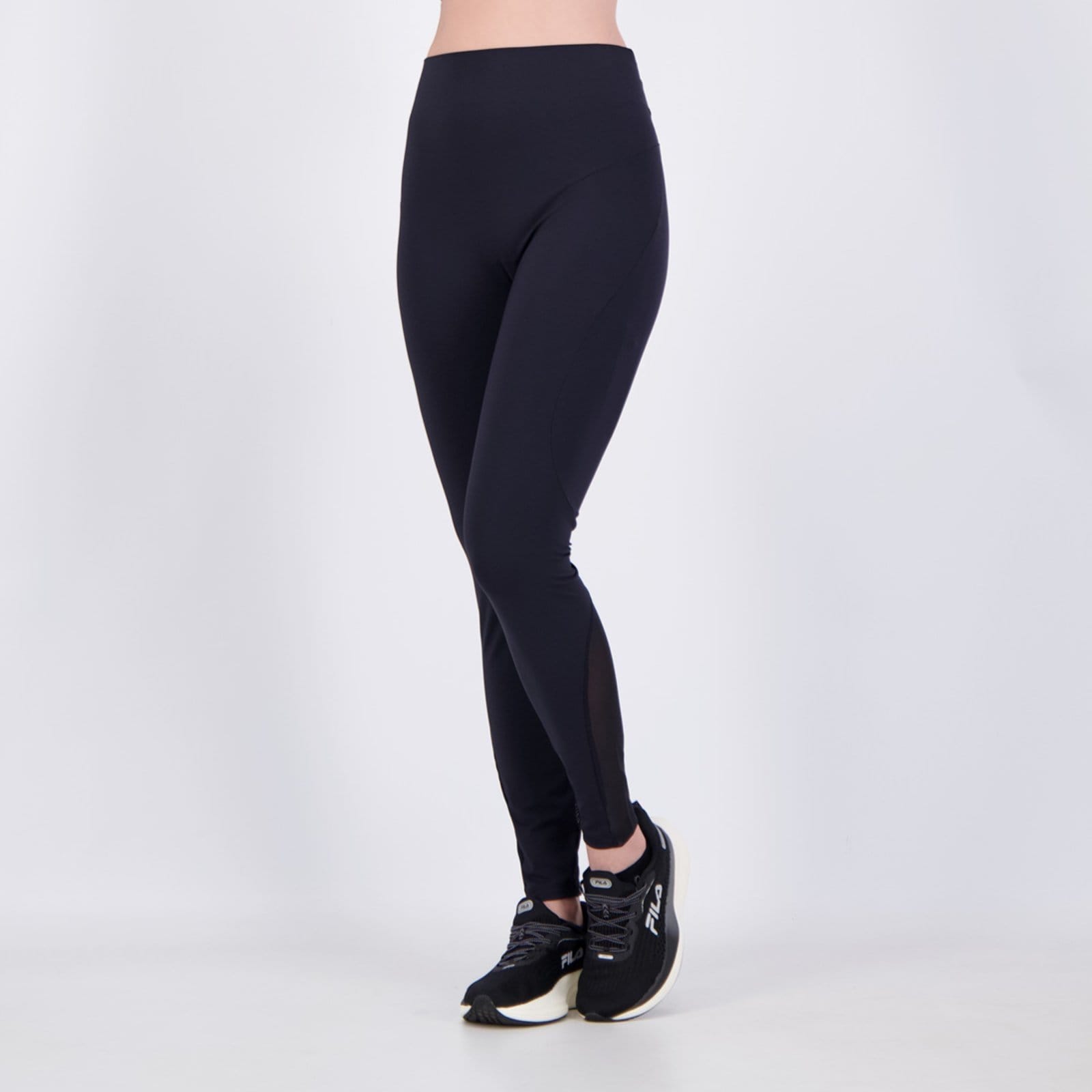 Vista principal Calça Legging Fila Performa Force Feminina Preta Fila preto