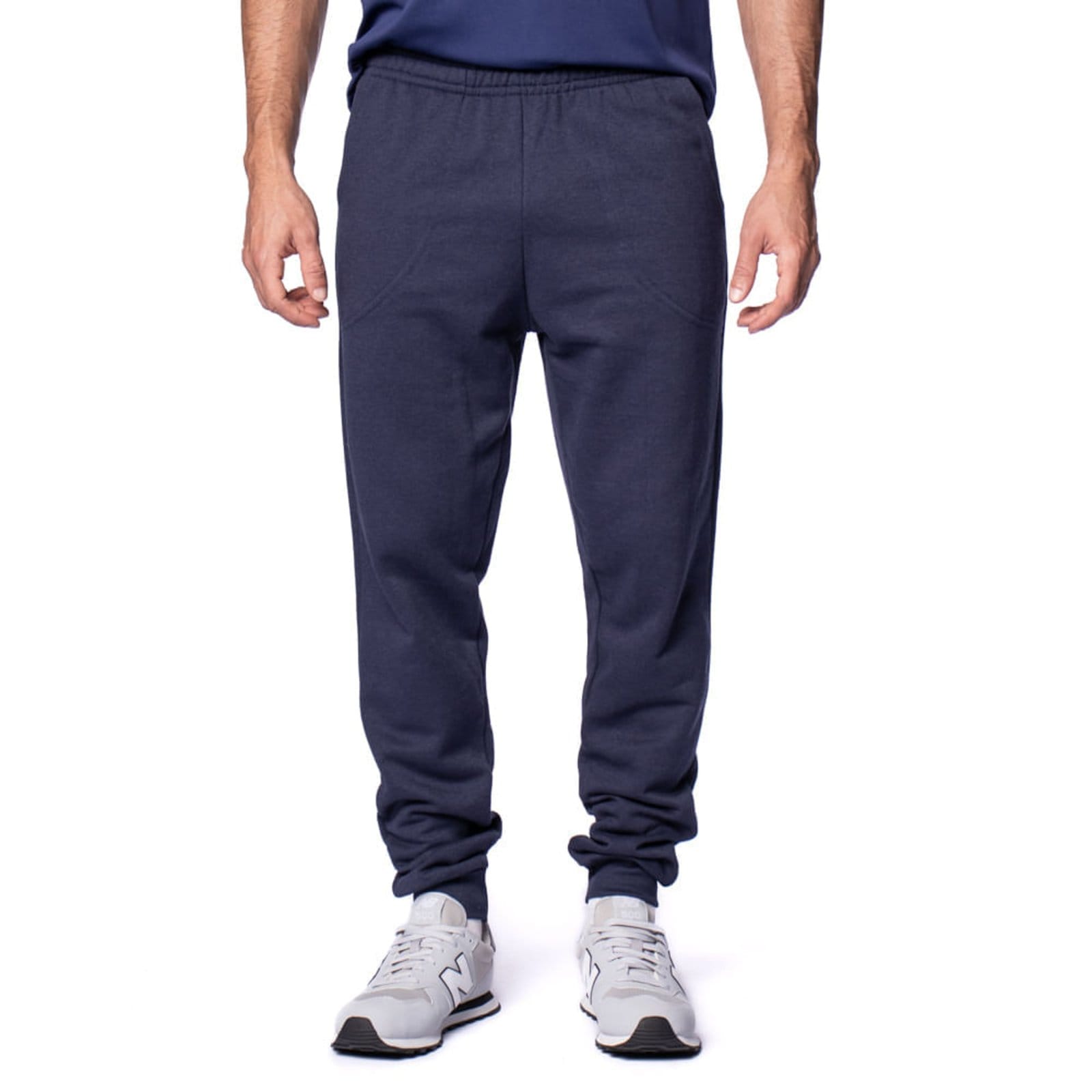 Vista principal Calça Masculina Desayner Moletom Básica Marinho Desayner azul marinho