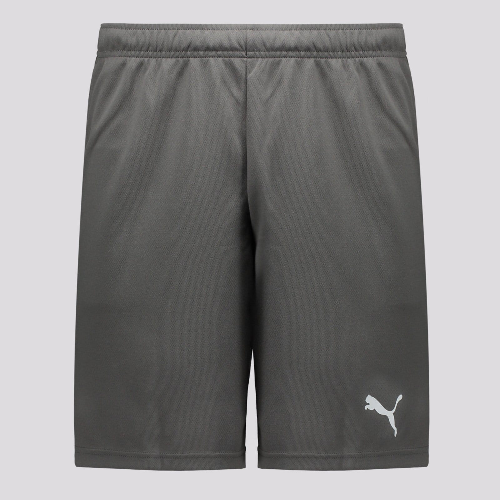 Vista principal Bermuda Puma Teamrise Puma cinza